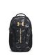 Batoh na notebook Under Armour Hustle 6.0 Backpack - black/black/metallic gold