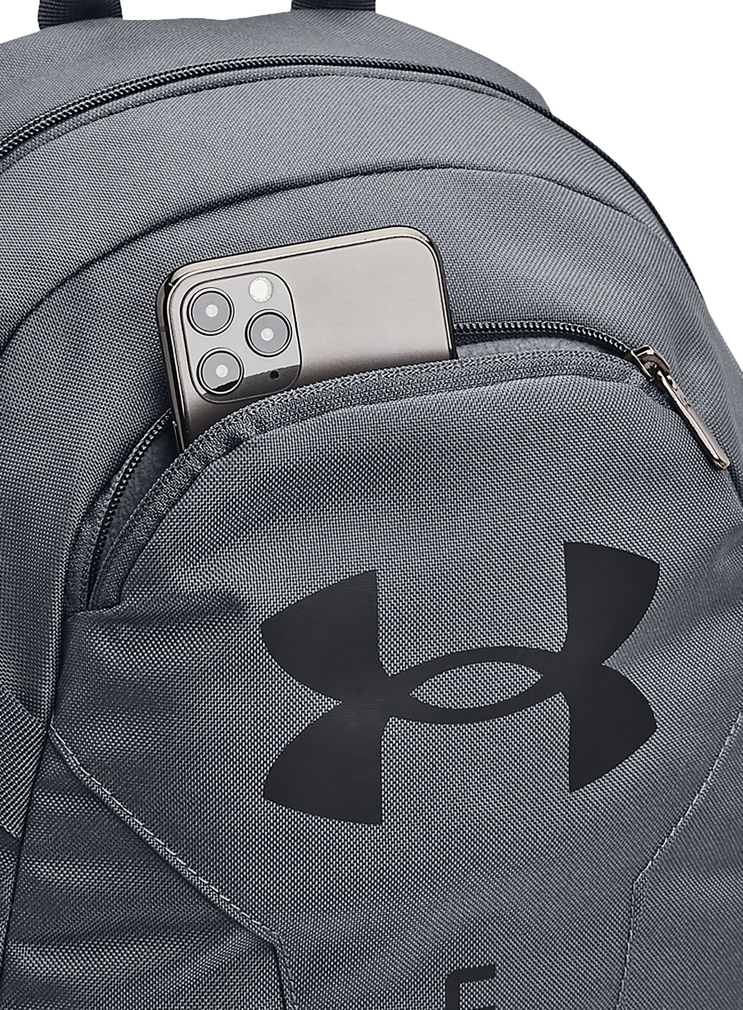 Batoh na notebook Under Armour Hustle Lite Backpack - pitch gray/pitch gray/black