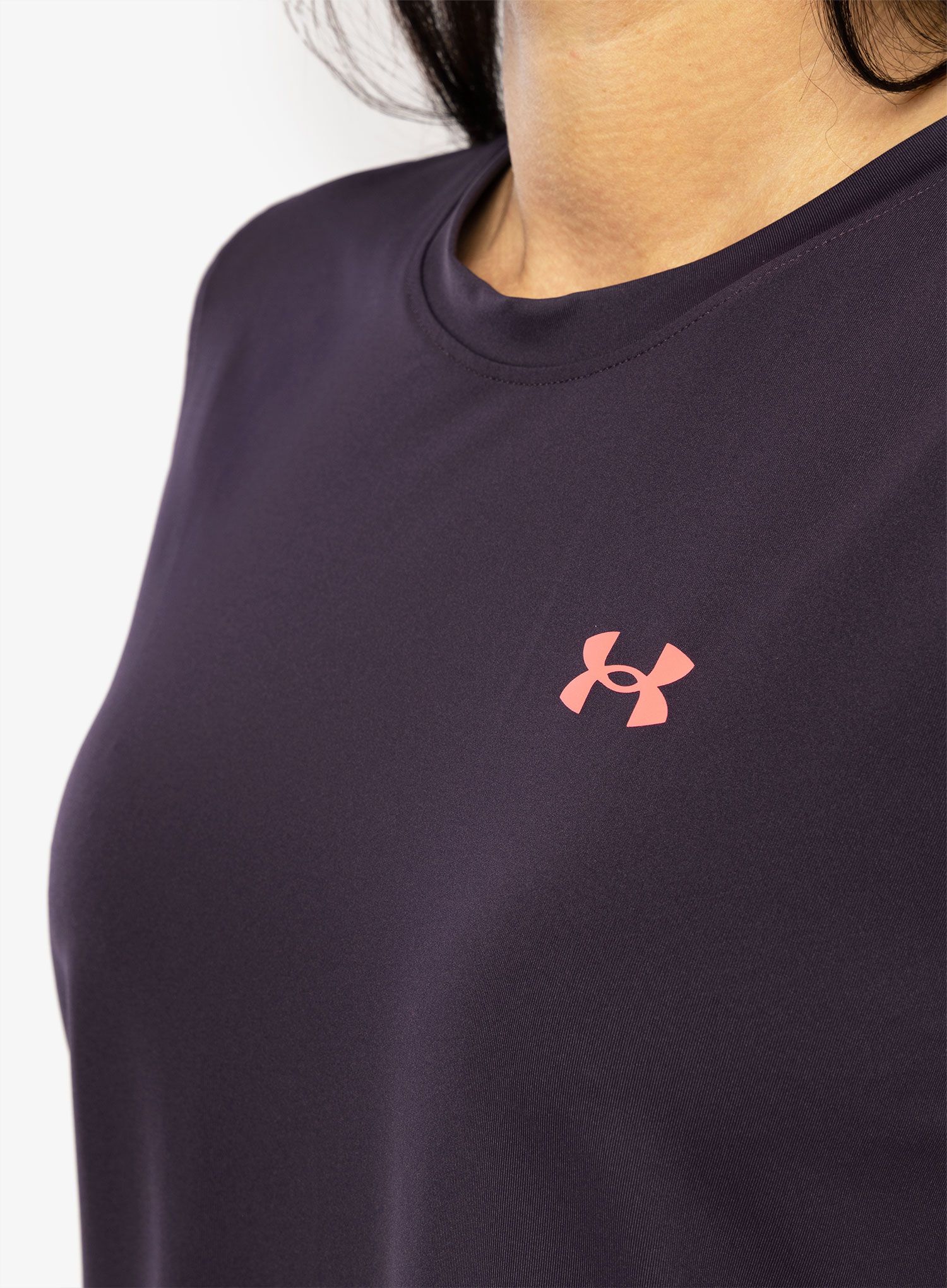 Běžecké tričko dámské Under Armour Iso-Chill Laser Tee II - tux purple/reflective