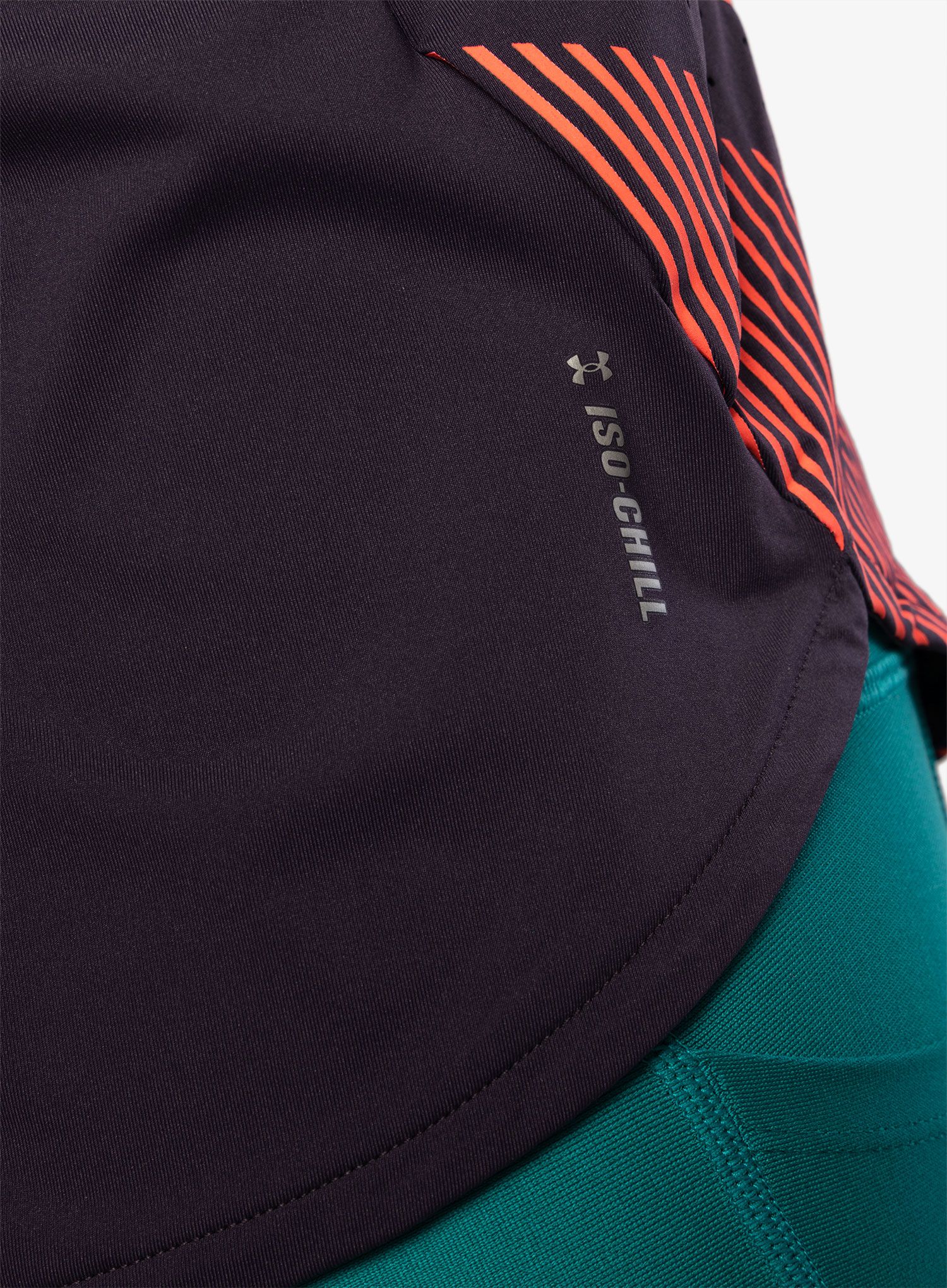 Běžecké tričko dámské Under Armour Iso-Chill Laser Tee II - tux purple/reflective