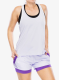 Dámský top Under Armour Knockout Tank - salt purple/white