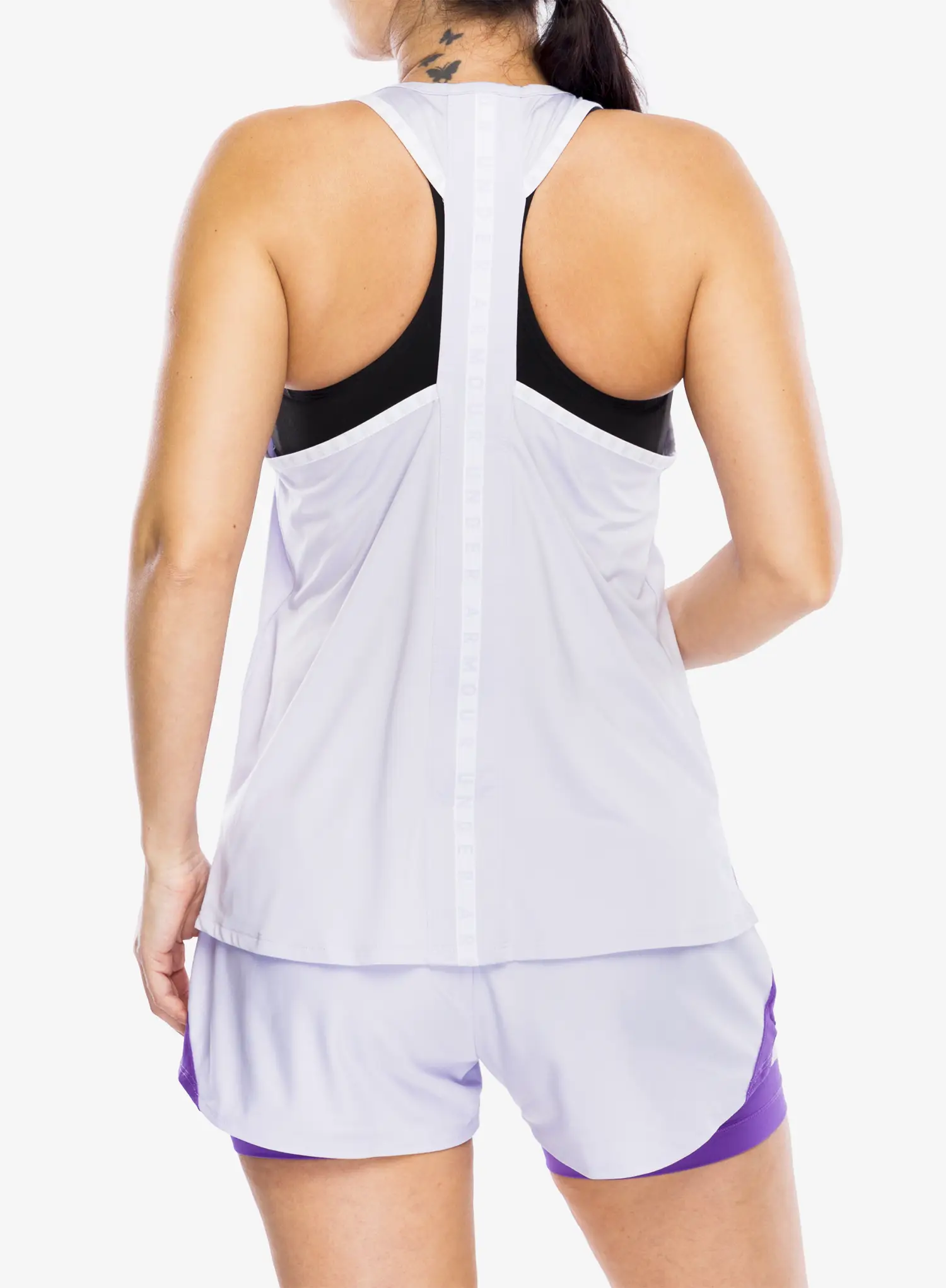 Dámský top Under Armour Knockout Tank - salt purple/white