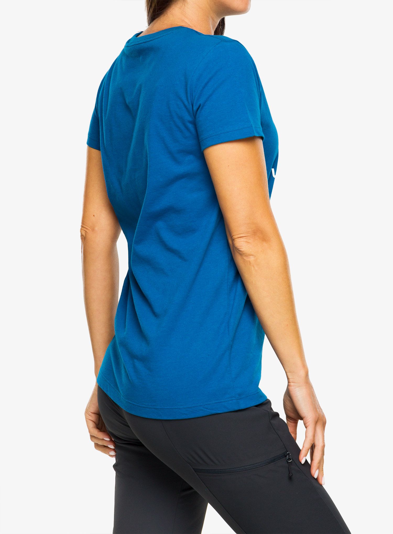 Dámské tričko Under Armour Live Sportstyle Graphic SSC - varsity blue/white
