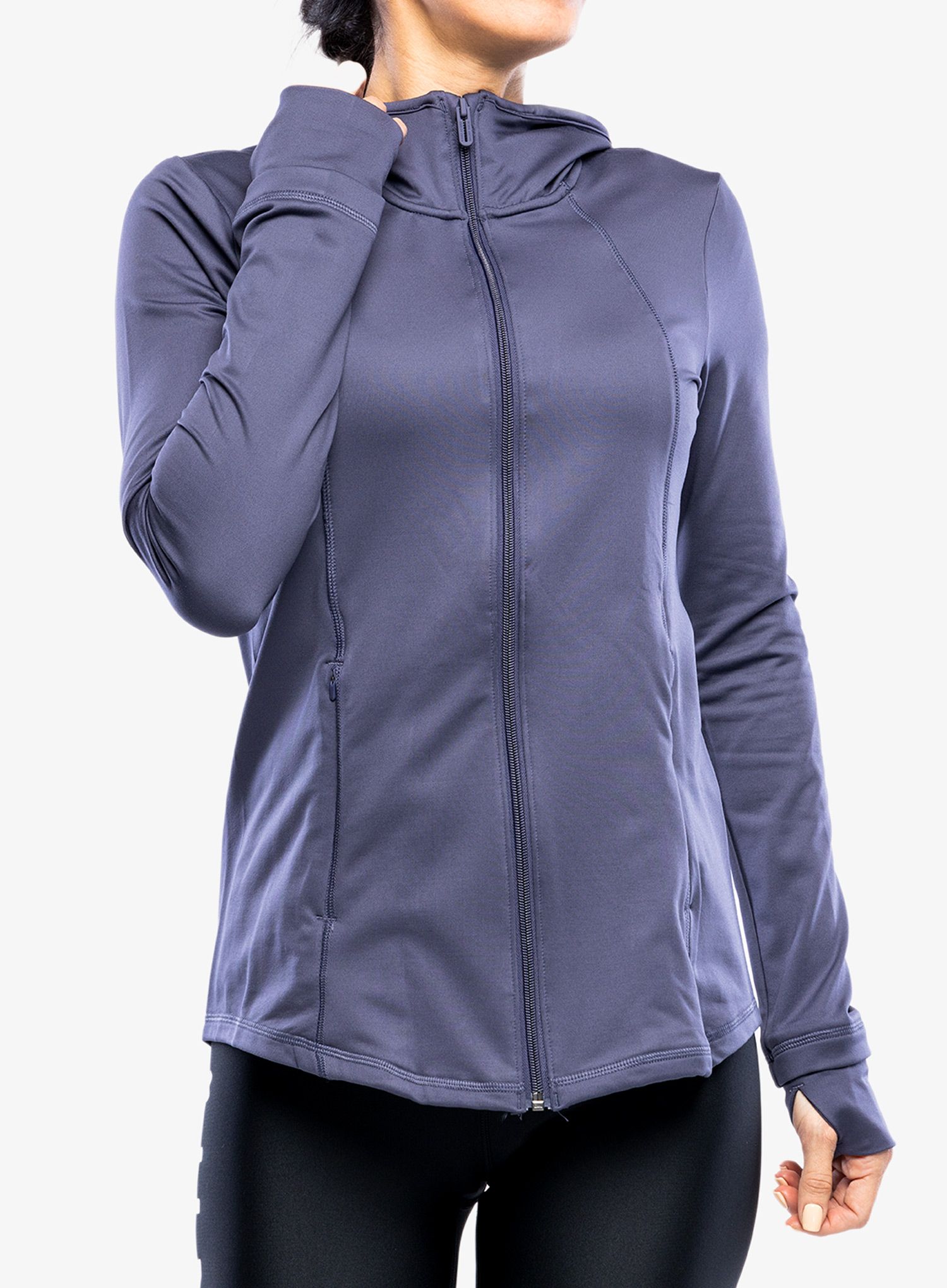 Dámská mikina Under Armour Meridian Cold Weather Jacket - steel/purple