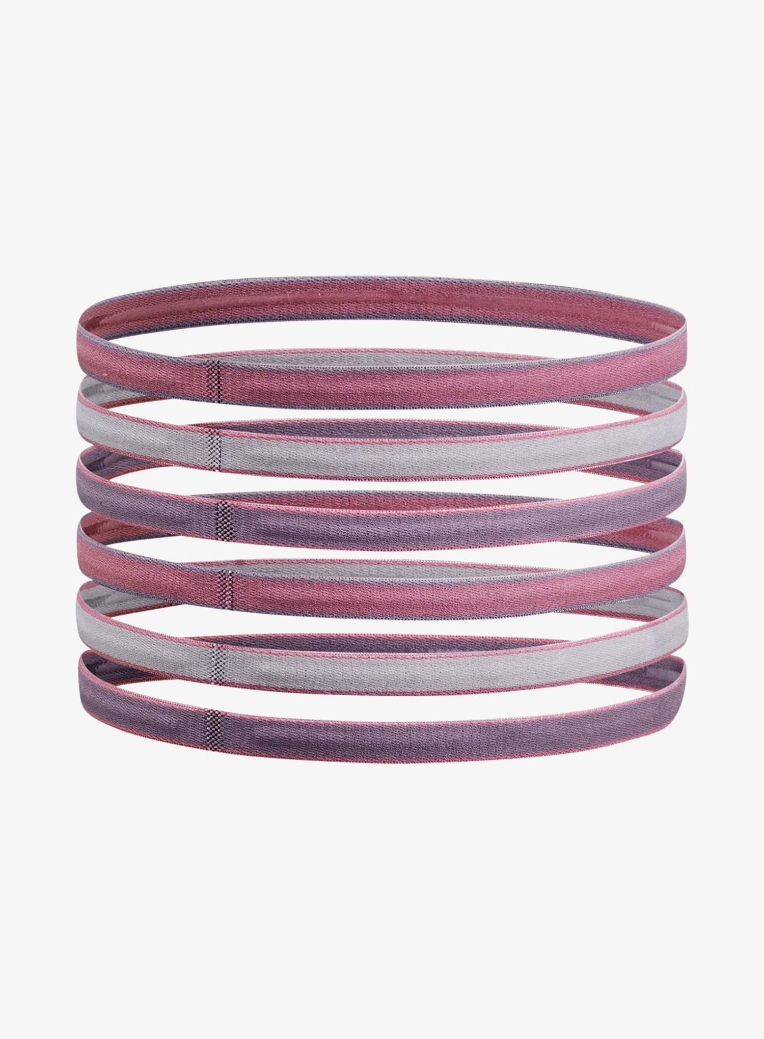Pásky Under Armour Mini Headbands 6 Pack - pink elixir/violet gray