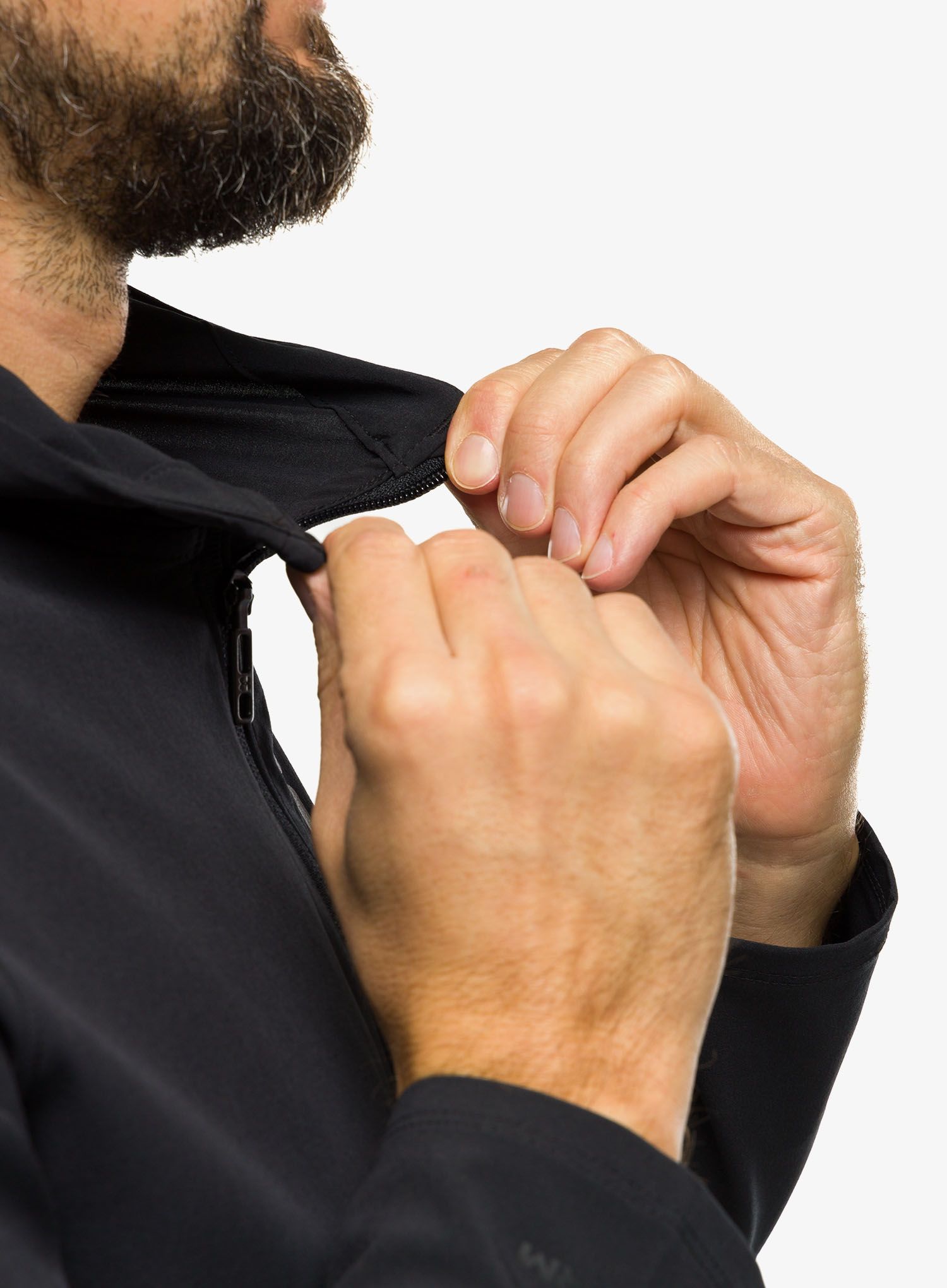 Bunda na běhání Under Armour OutRun The Storm Jacket - black/jet gray/reflective