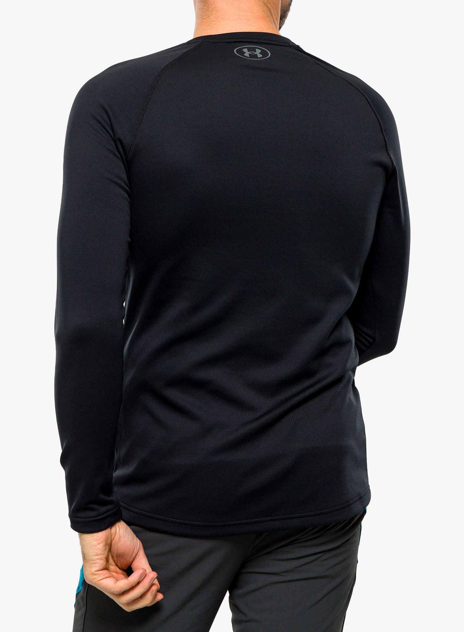 Termoaktivní mikina Under Armour Packaged Base 3.0 Crew - black/gray