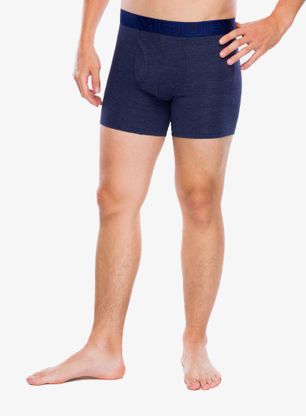 Funkční boxerky Under Armour Performance Cotton 6 in 3-Pack Boxerjock - midnight navy/steel/castlerock