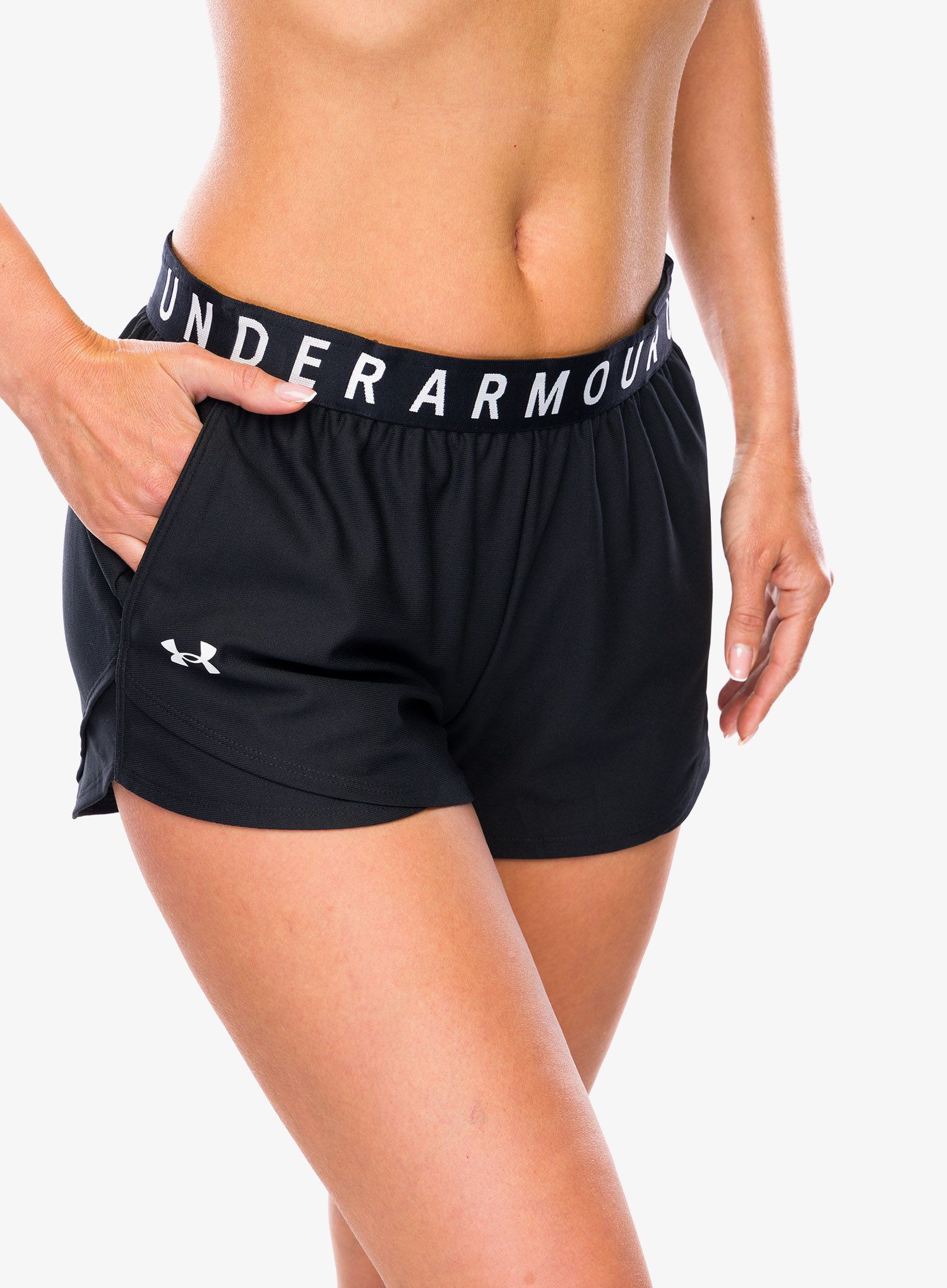 Dámské kraťasy Under Armour Play Up Shorts 3.0 - black/white