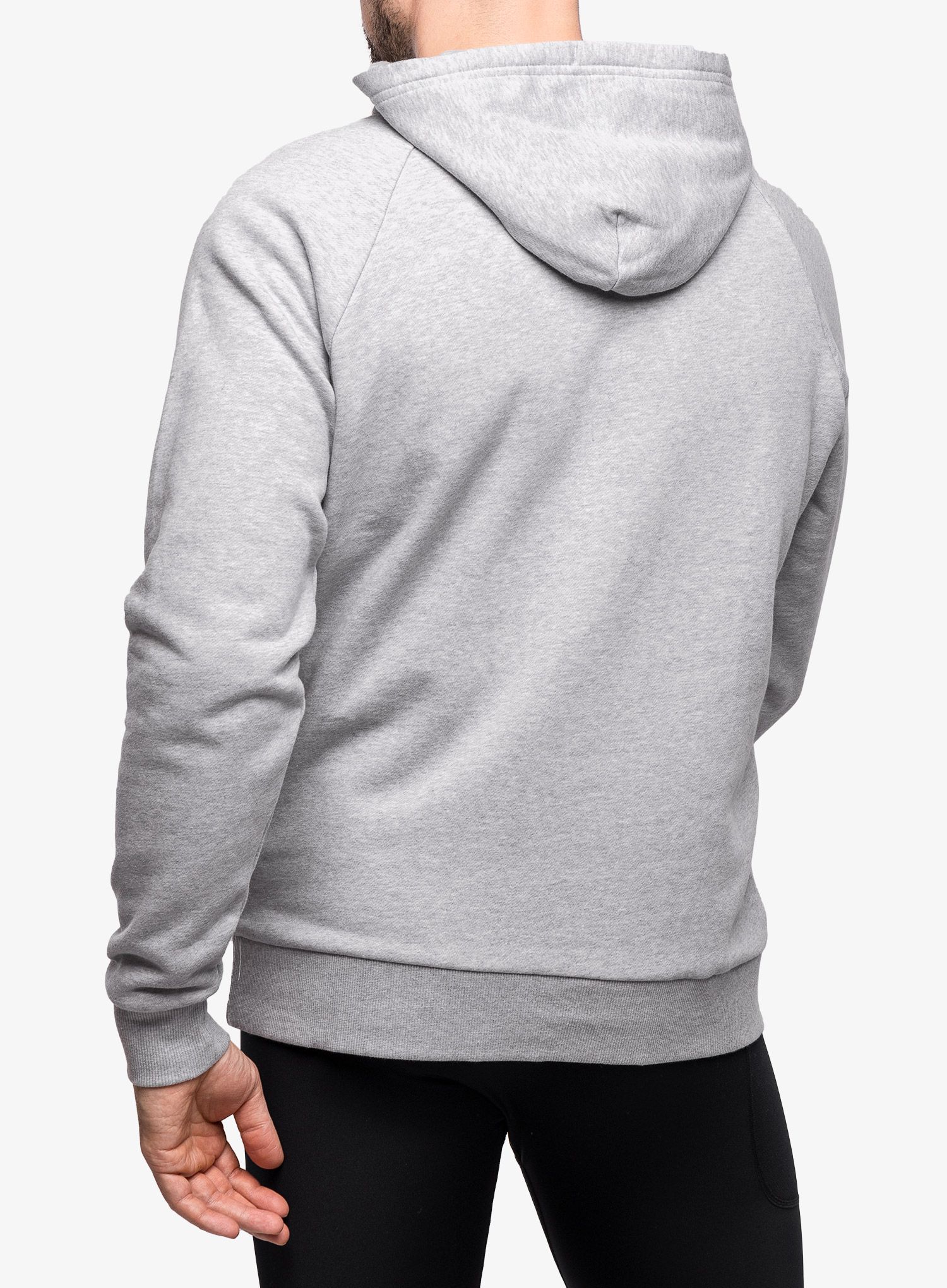 Mikina Under Armour Rival Fleece Big Logo Hoodie - gray heather