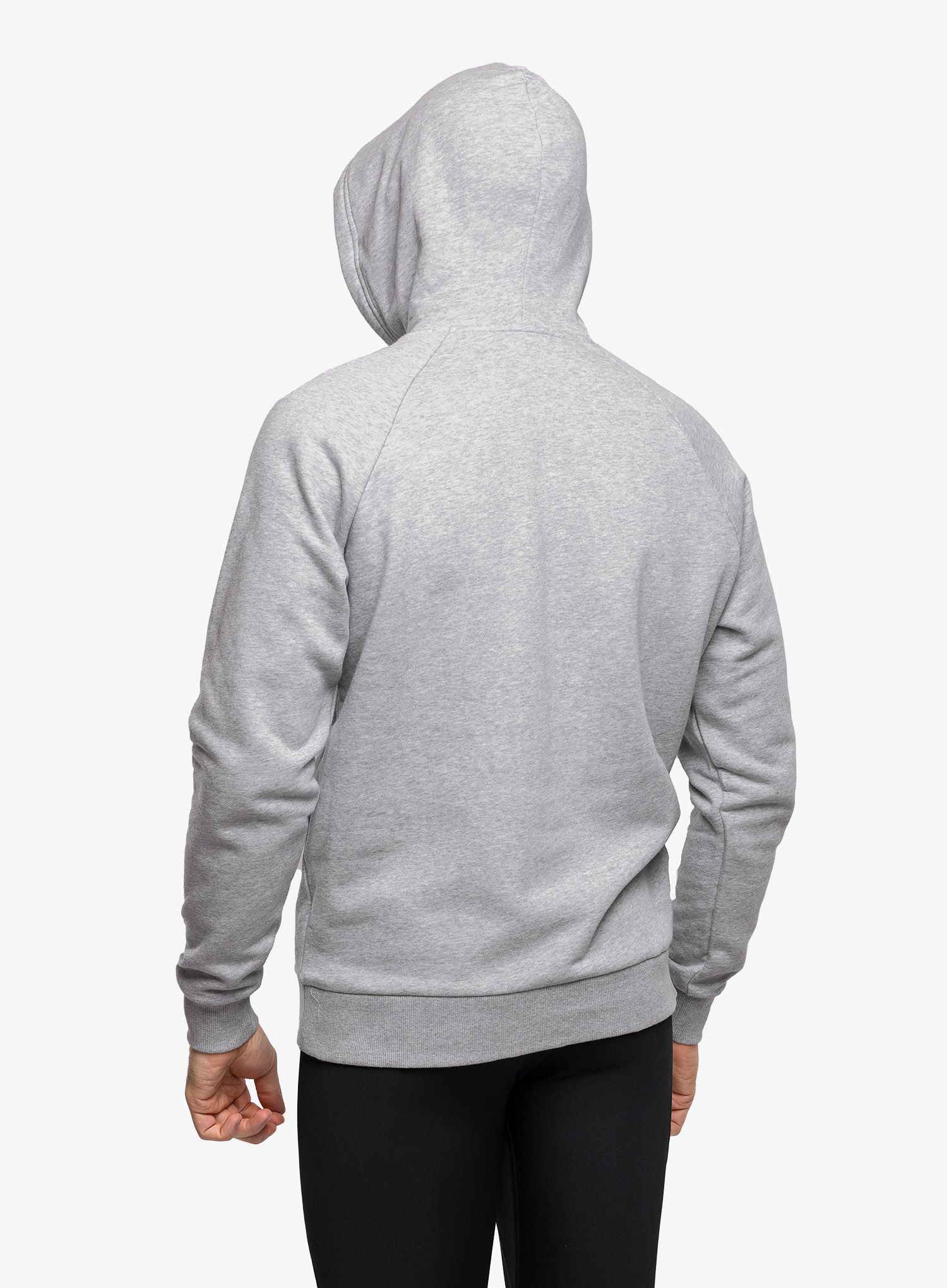 Mikina Under Armour Rival Fleece Big Logo Hoodie - gray heather