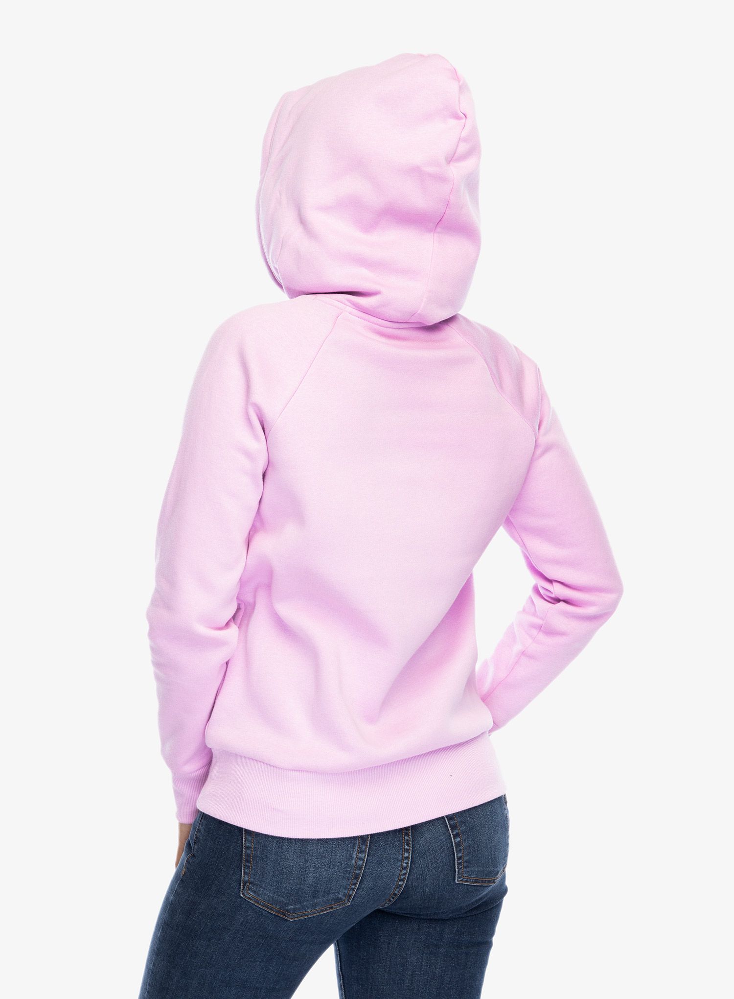 Dámská mikina Under Armour Rival Fleece Big Logo Hoody - stellar pink/white