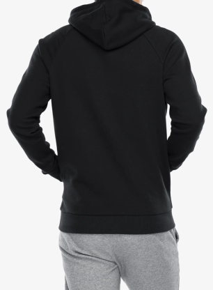 Mikina s kapucí Under Armour Rival Fleece Logo Hoodie - black/white