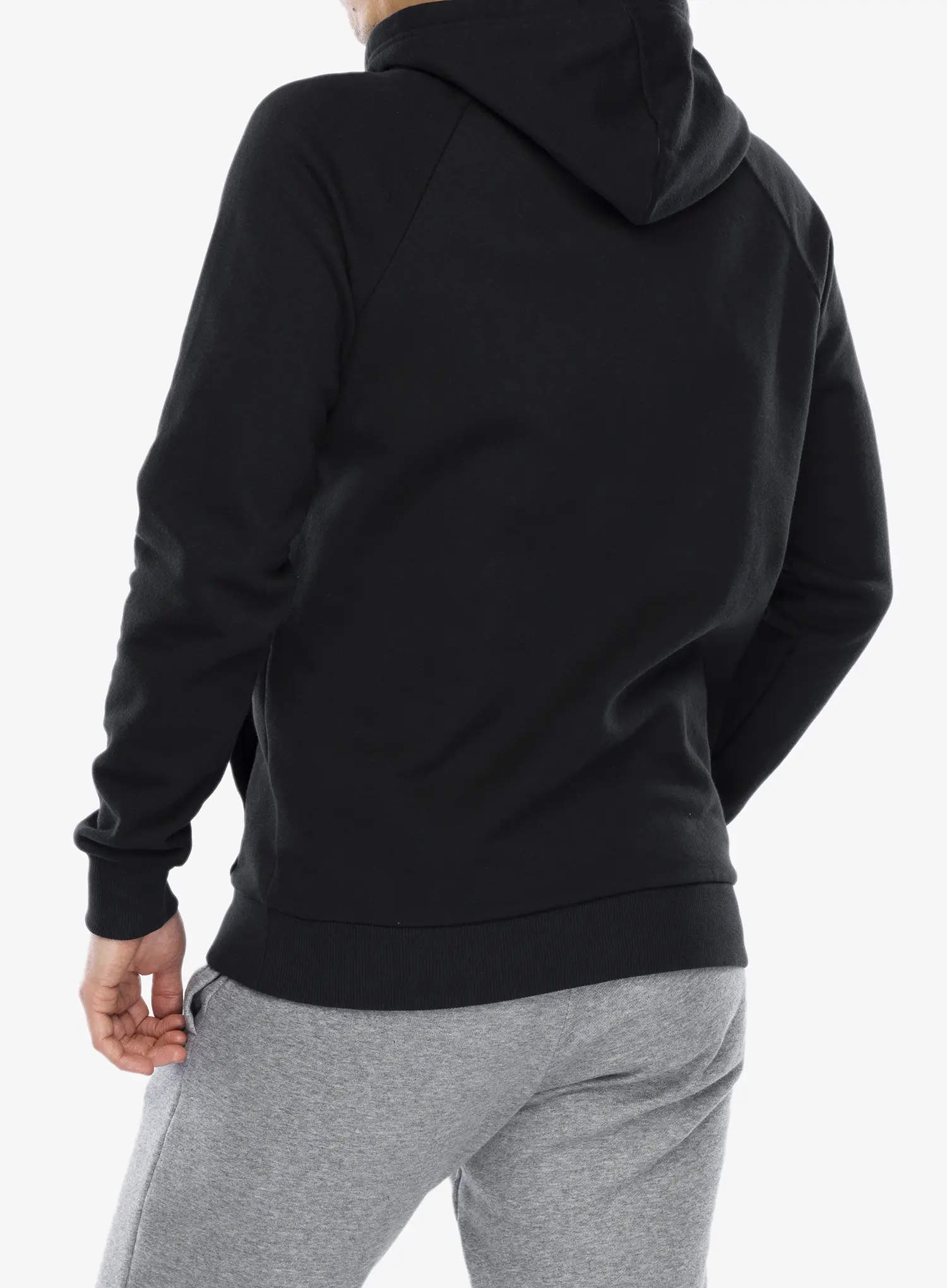 Mikina s kapucí Under Armour Rival Fleece Logo Hoodie - black/white