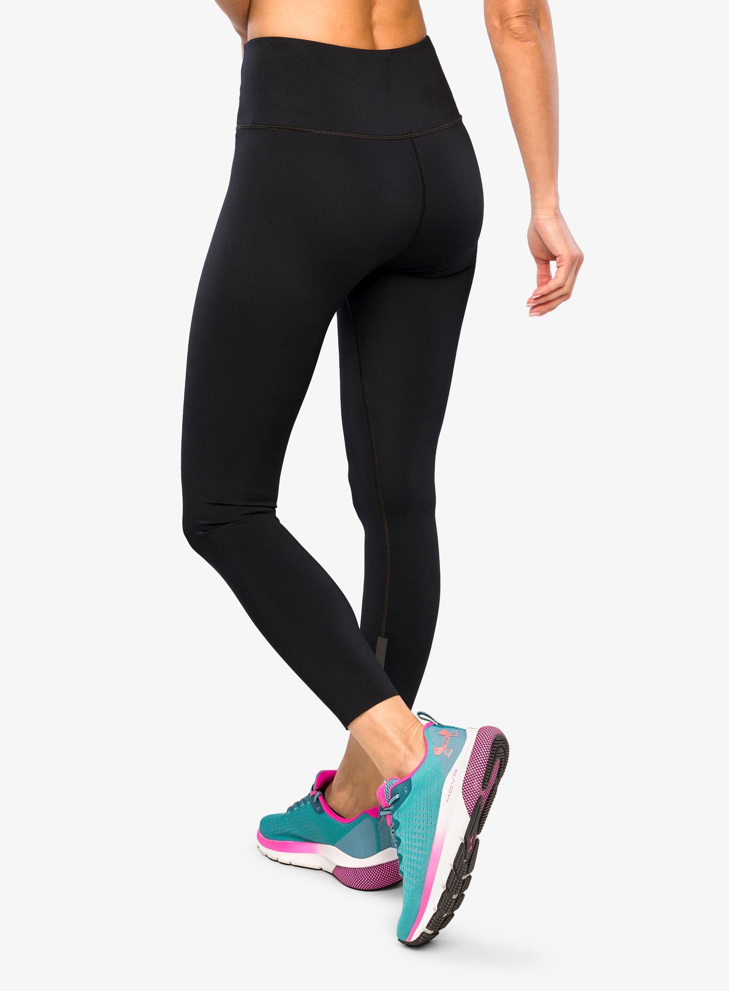 Dámské legíny Under Armour Rush SmartForm Ankle Leggings - black/iridescent