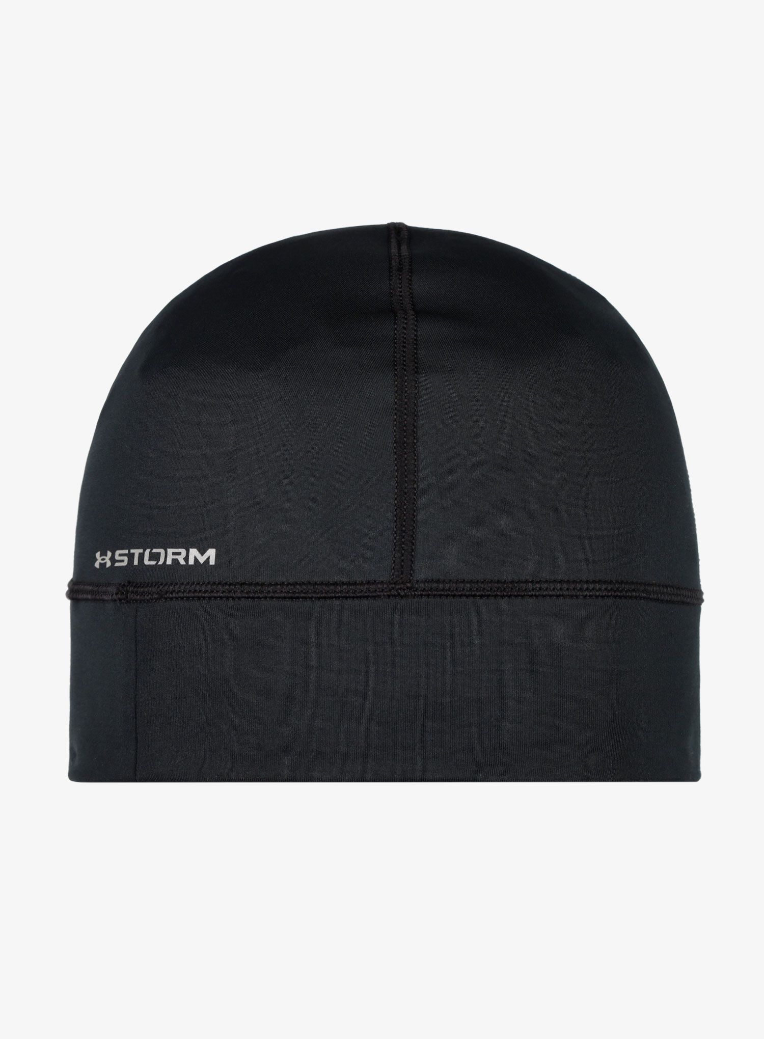 Čepice na běhání Under Armour Storm Launch Beanie - black/black