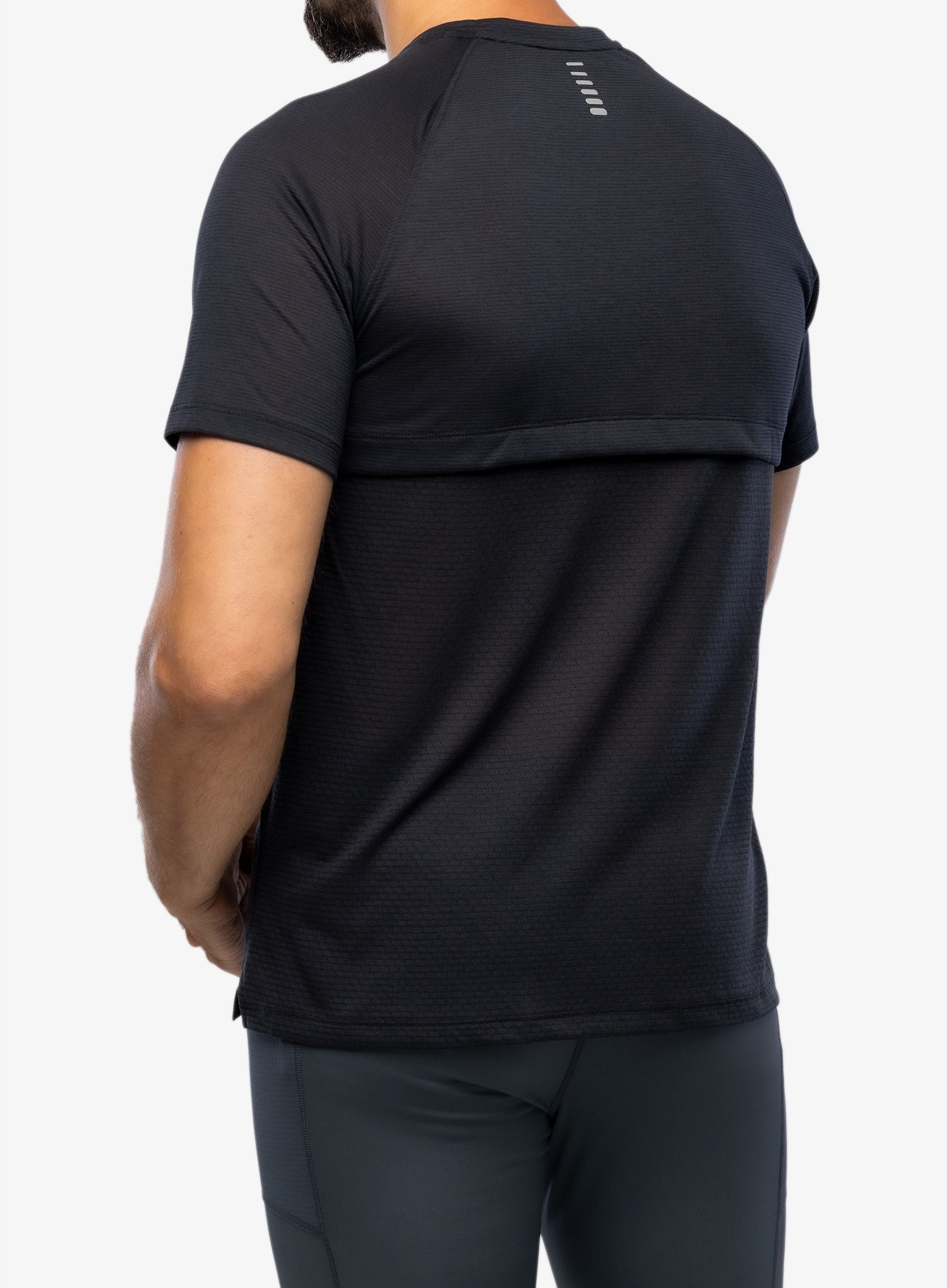 Běžecké tričko Under Armour Streaker Tee - black/reflective