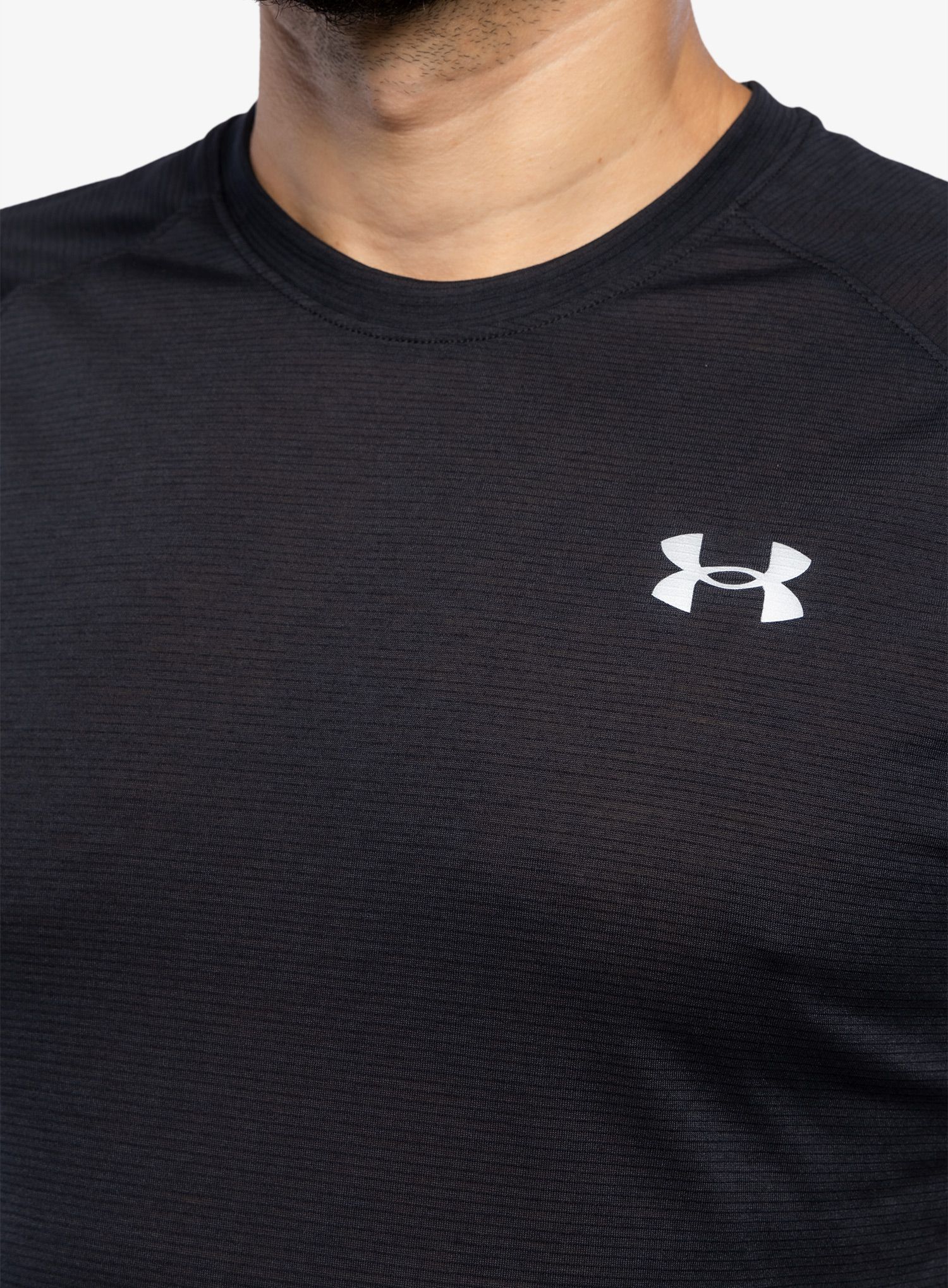 Běžecké tričko Under Armour Streaker Tee - black/reflective