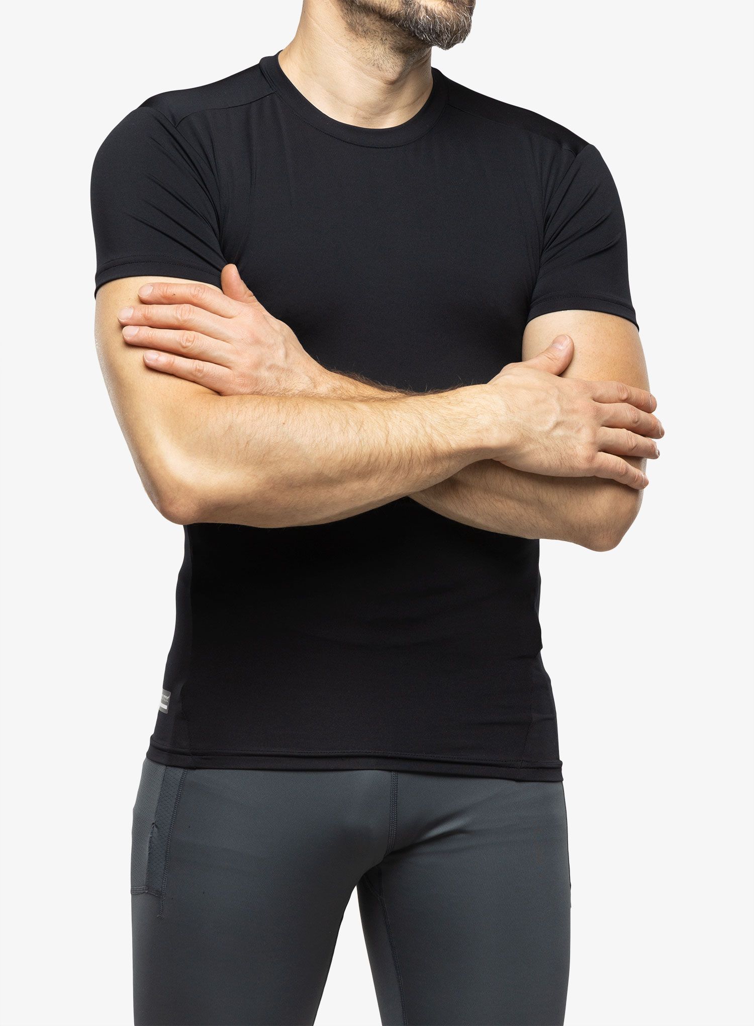 Tričko Under Armour Tactical HeatGear Compression SS - black