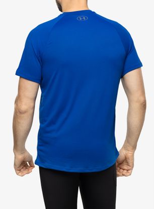 Pánské tričko Under Armour Tech 2.0 Short Sleeve - royal/graphite