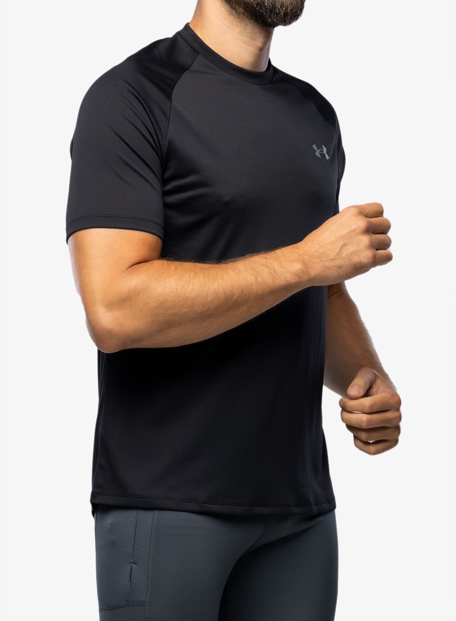 Sportovní tričko Under Armour Tech 2.0 Short Sleeve - black/graphite
