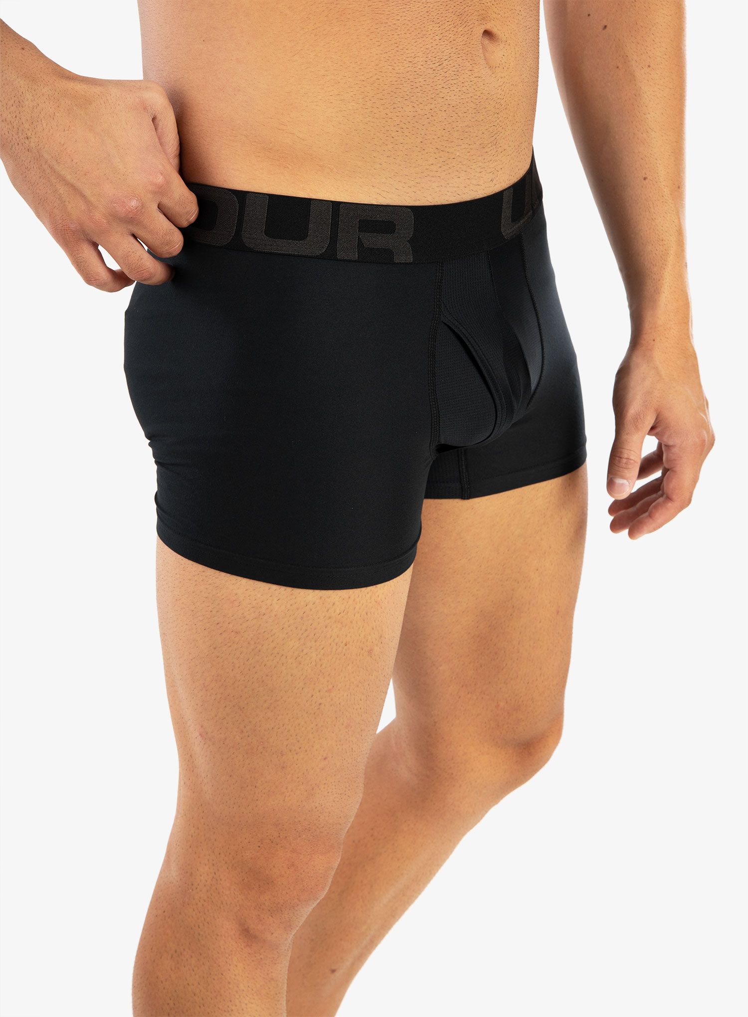 Boxerky Under Armour Tech 3 (2 pary) - black/black