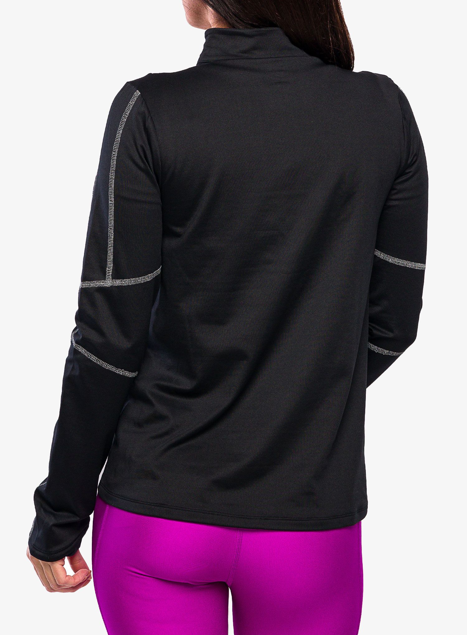 Dámská funkční mikina Under Armour Train Cold Weather 1/2 Zip - black/gray