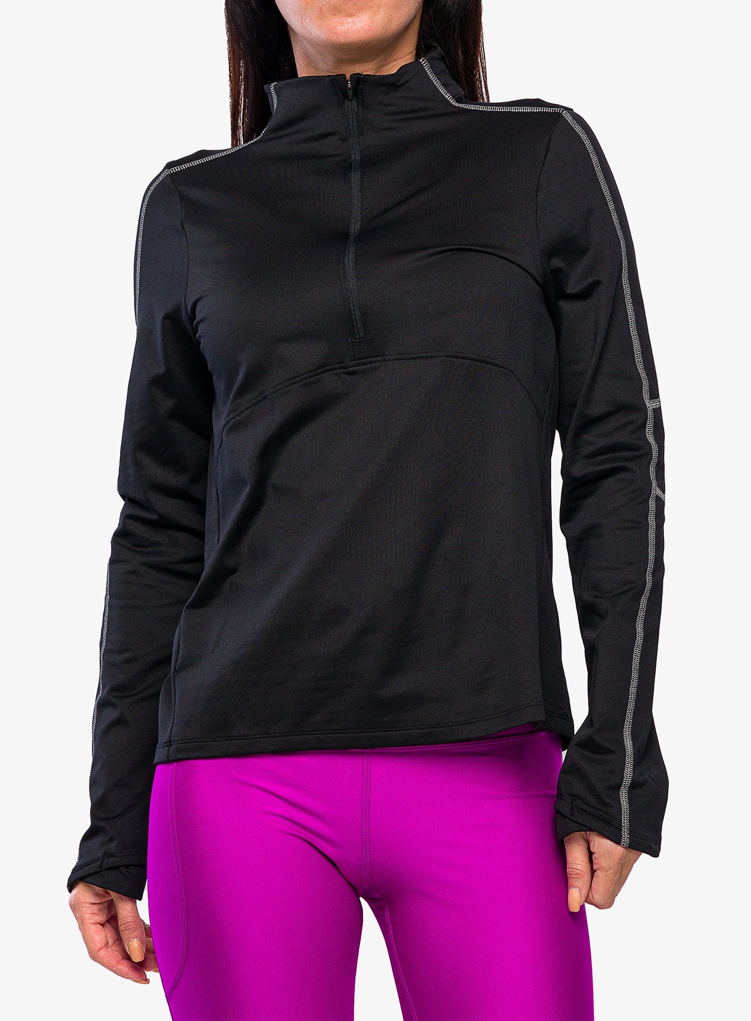 Dámská funkční mikina Under Armour Train Cold Weather 1/2 Zip - black/gray