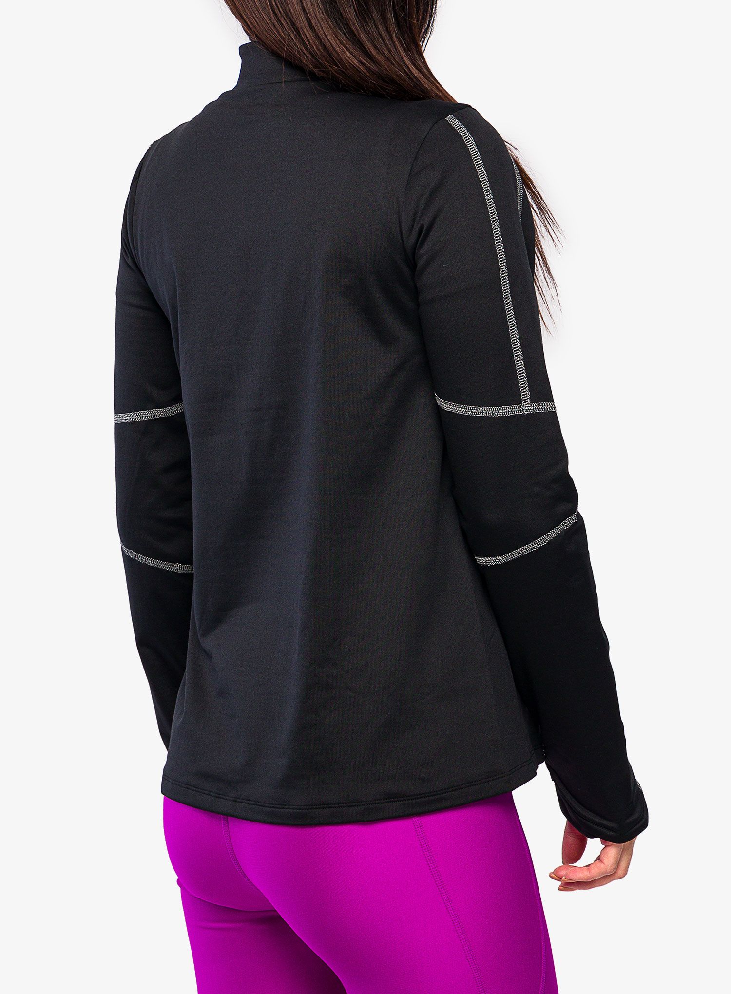 Dámská funkční mikina Under Armour Train Cold Weather 1/2 Zip - black/gray