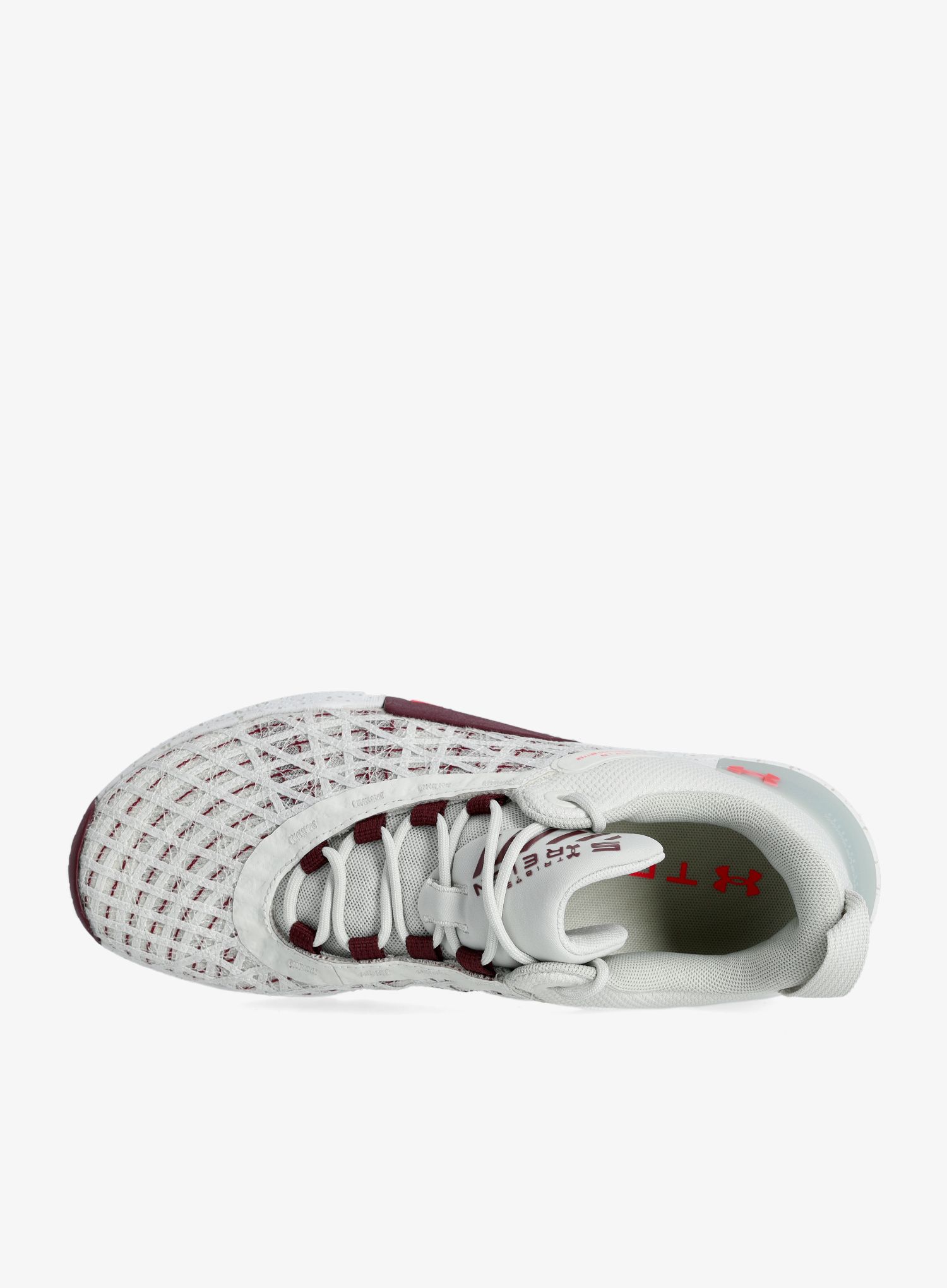 Pánské boty Under Armour TriBase Reign 5 - white clay/deep red/beta