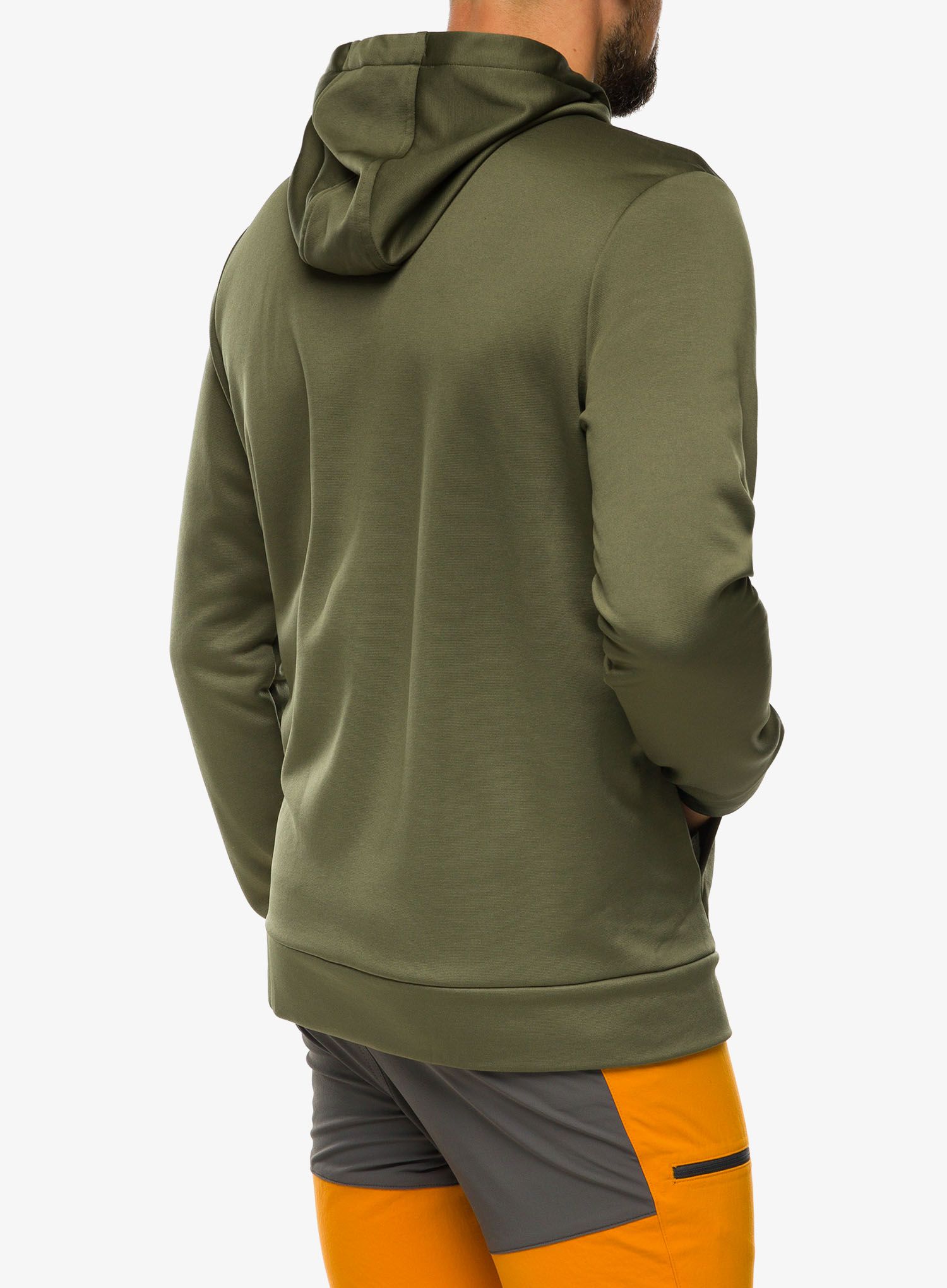 Mikina s kapucí Under Armour UA Armour Fleece Hoodie - marine OD green/black