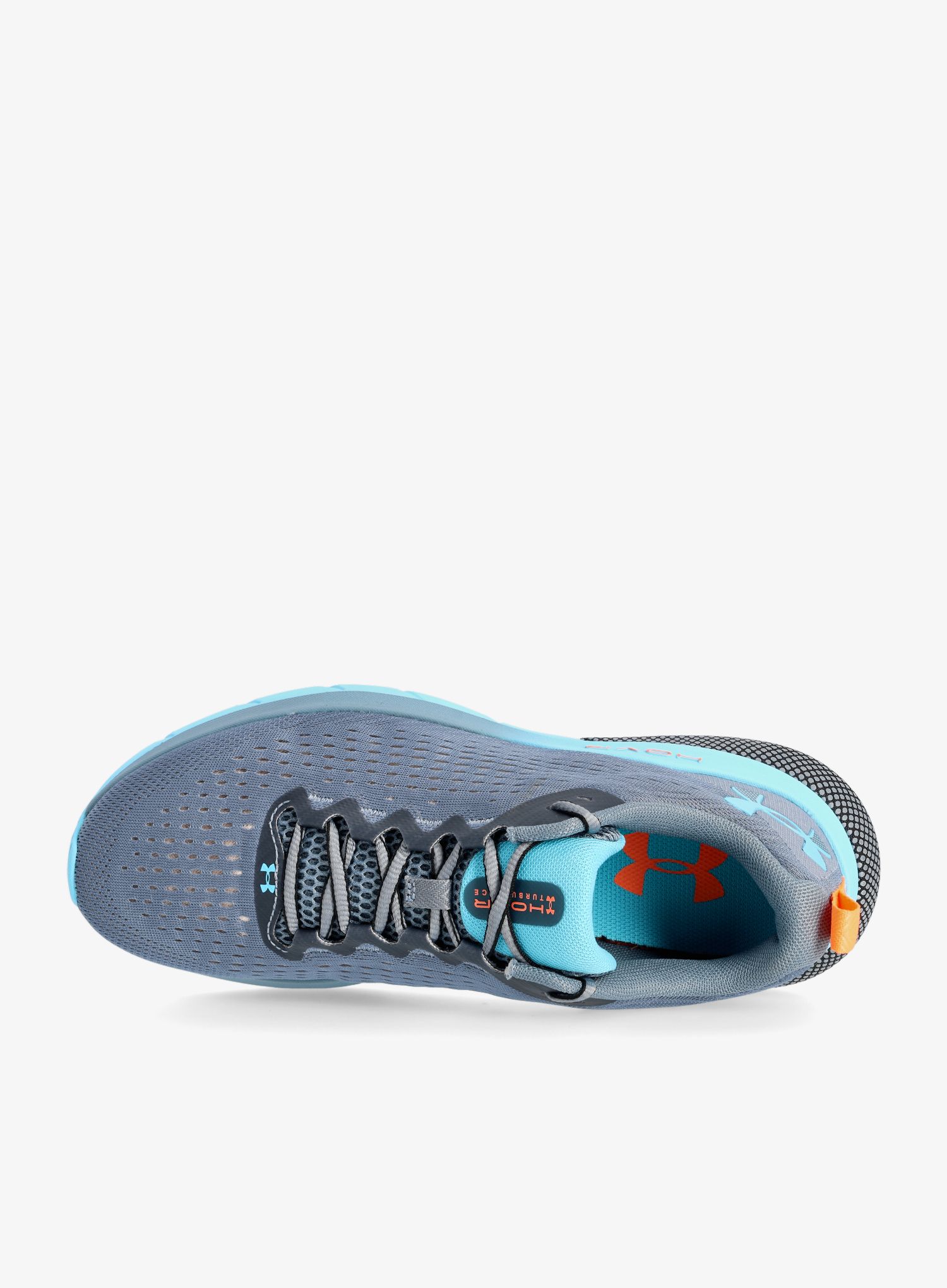 Běžecké boty pánské Under Armour HOVR Turbulence - gravel/blue