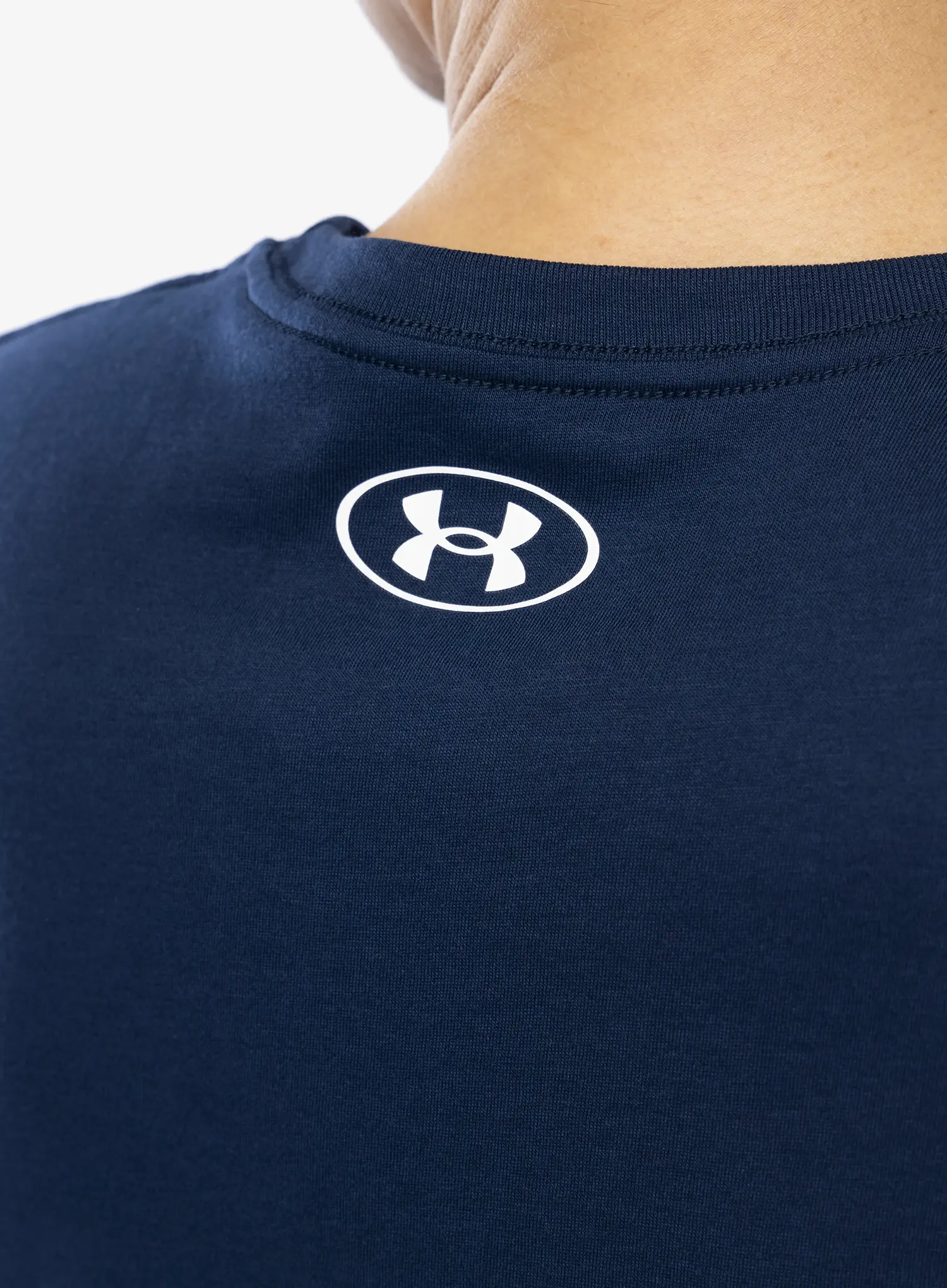 Tričko s potiskem Under Armour UA Logo Short Sleeve - academy/white