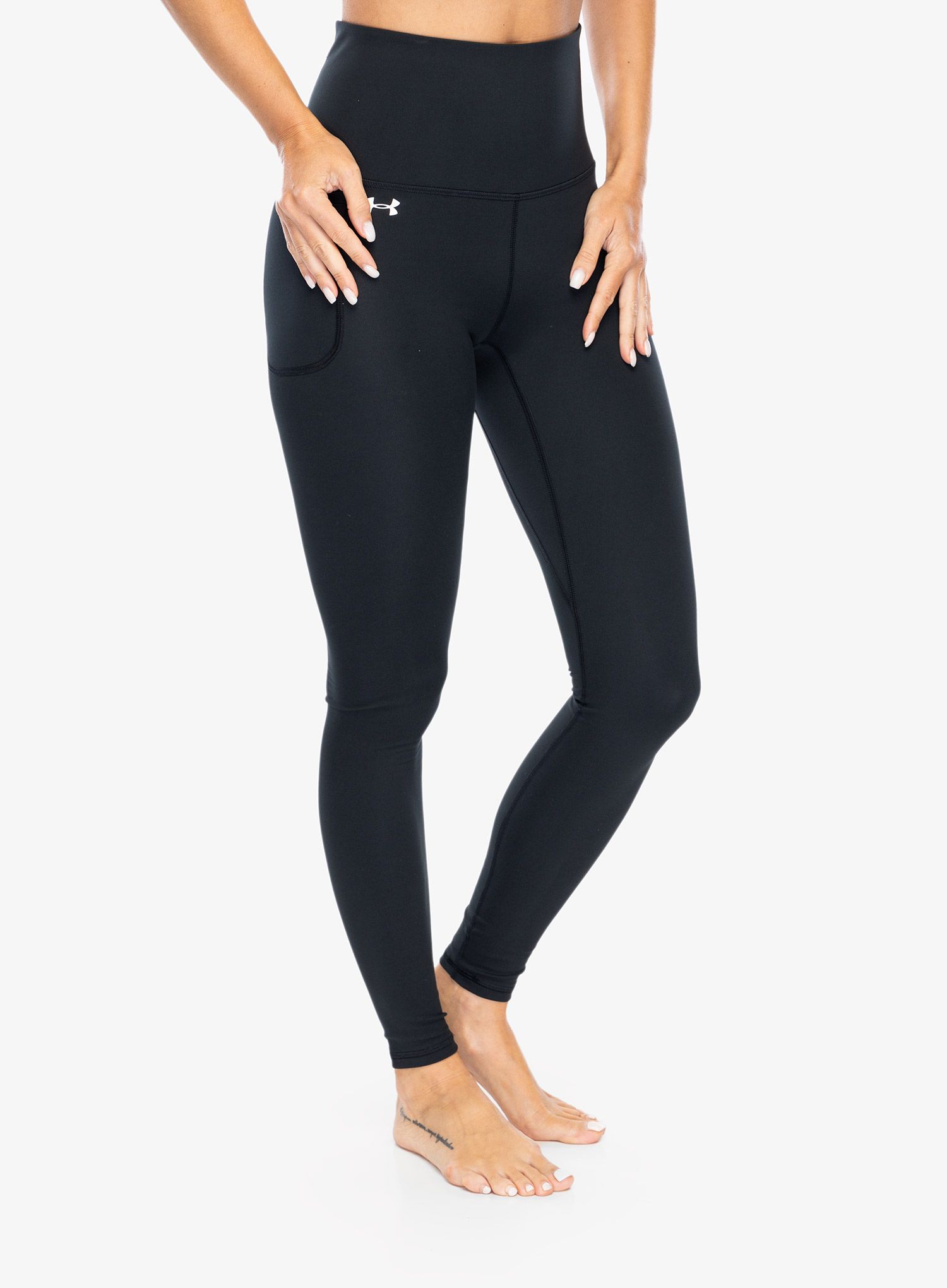 Dámské tréninkové legíny Under Armour UA Motion Ultra High-Rise - black/white