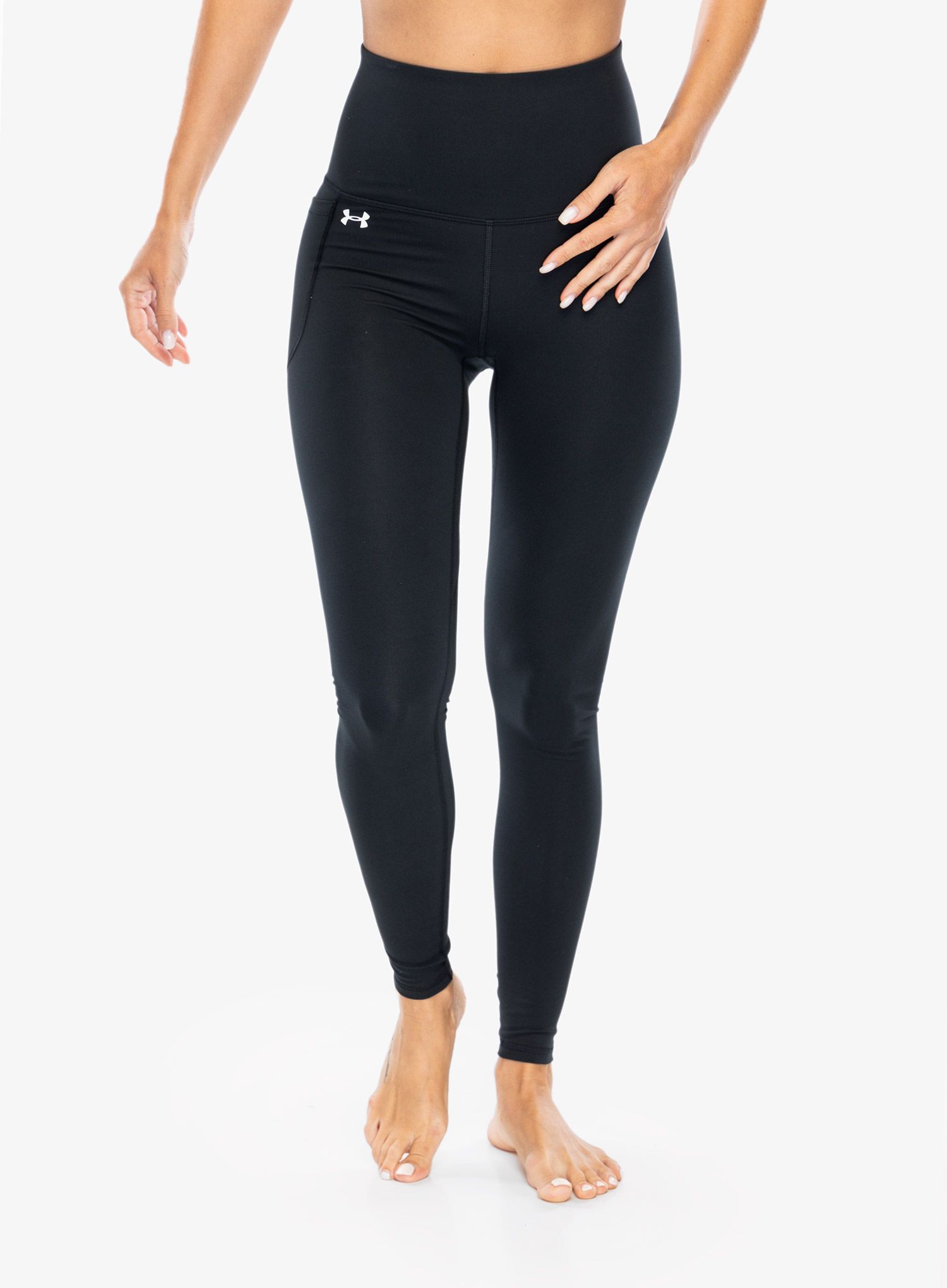 Dámské tréninkové legíny Under Armour UA Motion Ultra High-Rise - black/white