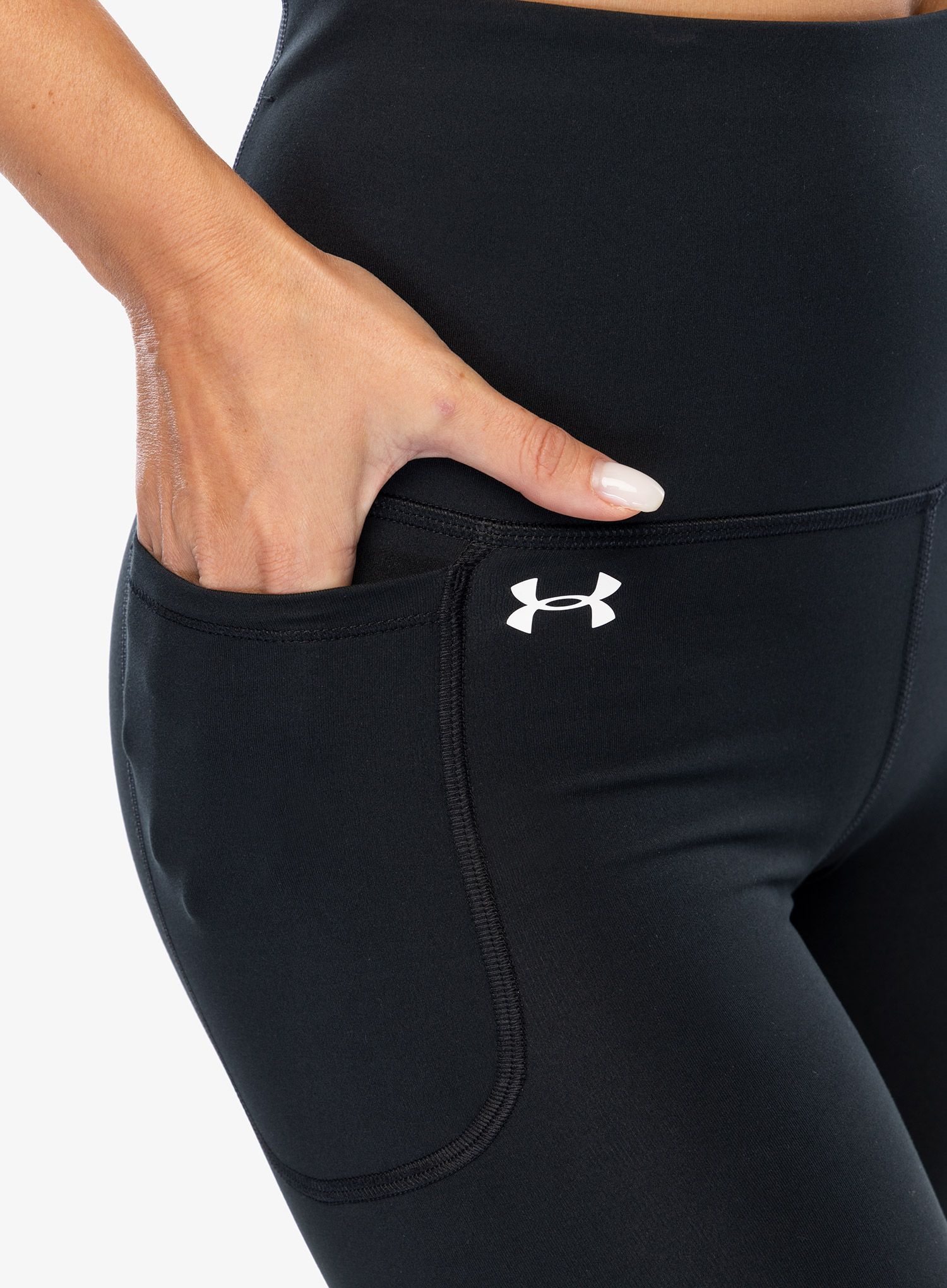 Dámské tréninkové legíny Under Armour UA Motion Ultra High-Rise - black/white