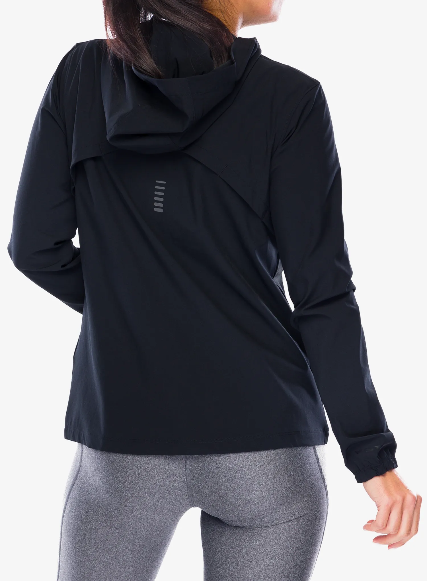 Běžecká bunda dámská Under Armour UA OutRun The Storm Jacket - black/reflective/reflective