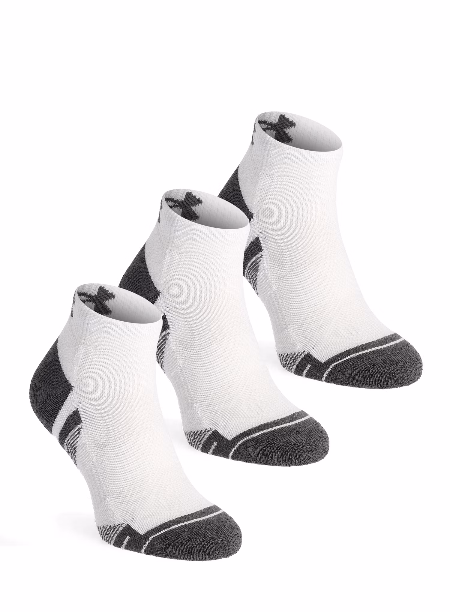 Ponožky Under Armour UA Performance Tech 3-Pack Low Cut - white/white/jet gray