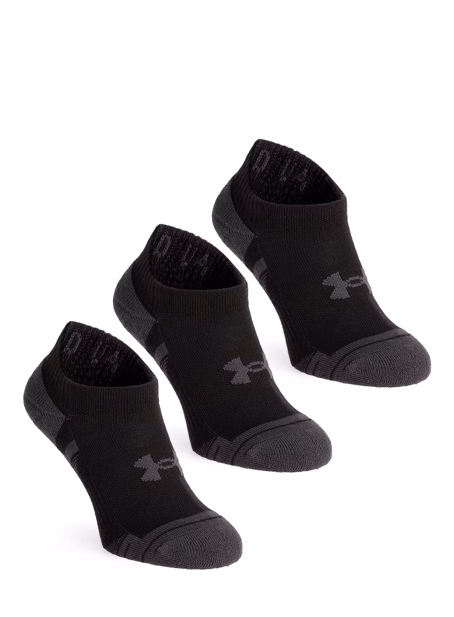 Ponožky Under Armour UA Performance Tech 3-Pack No Show - black/black/jet gray
