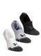 Ponožky Under Armour UA Performance Tech 3-Pack Ultra Low Tab - mod gray/white/jet gray