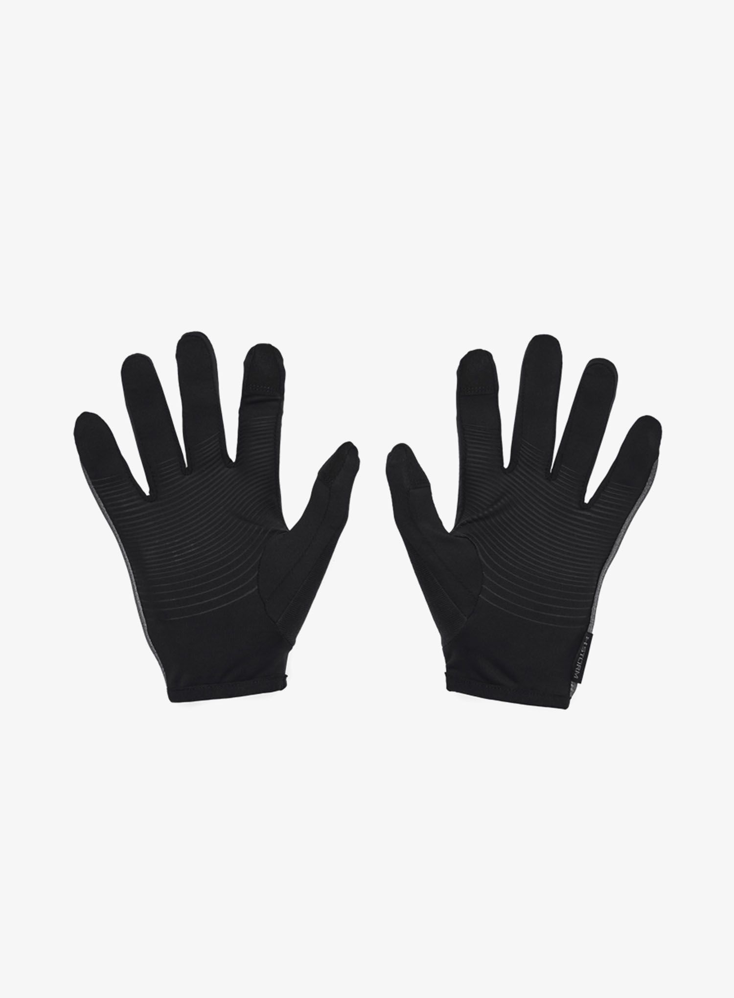 Dotykové rukavice Under Armour UA Storm Run Liner - black/black