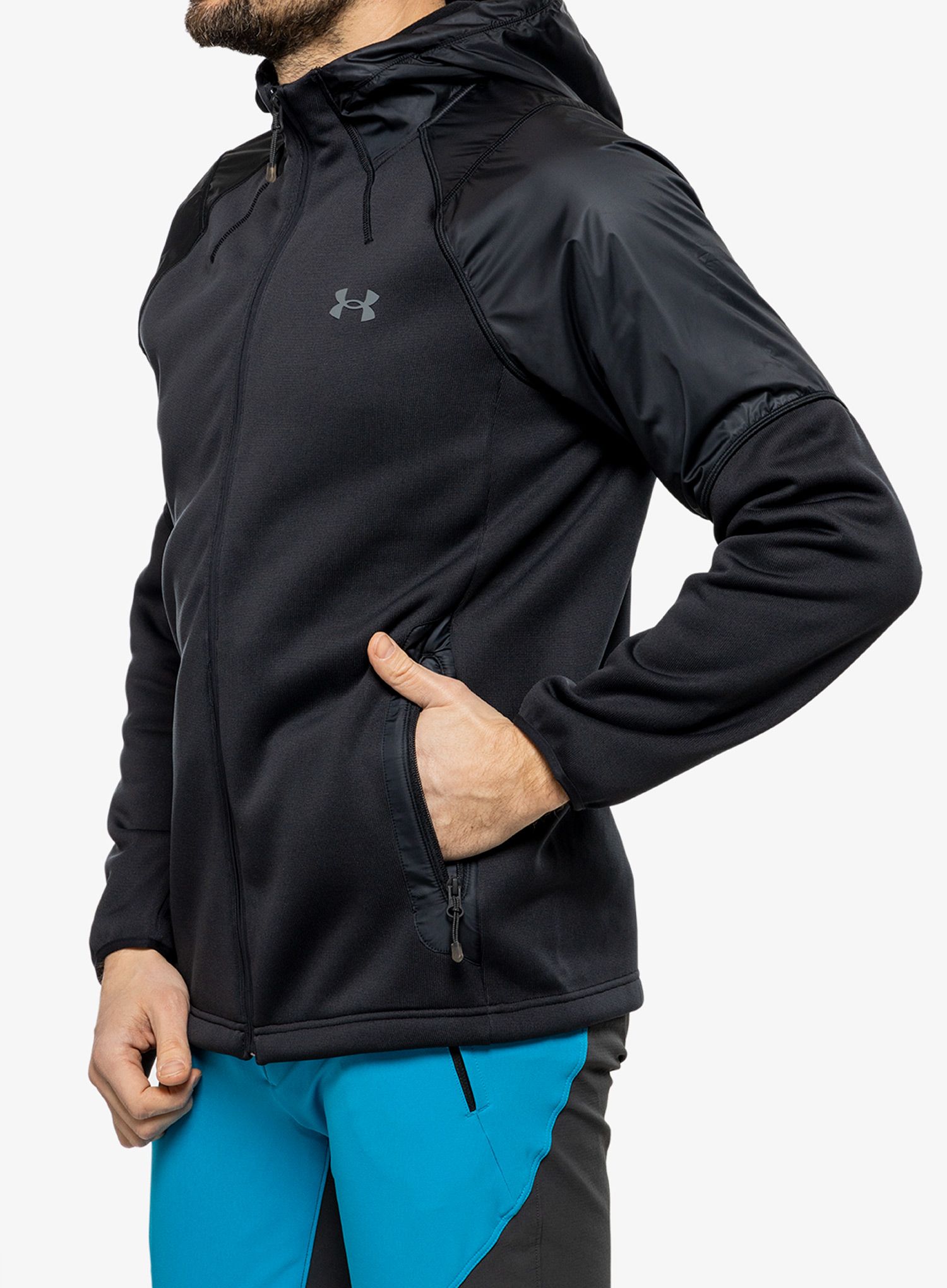 Pánská bunda Under Armour Storm Swacke - black/black/pitch gray