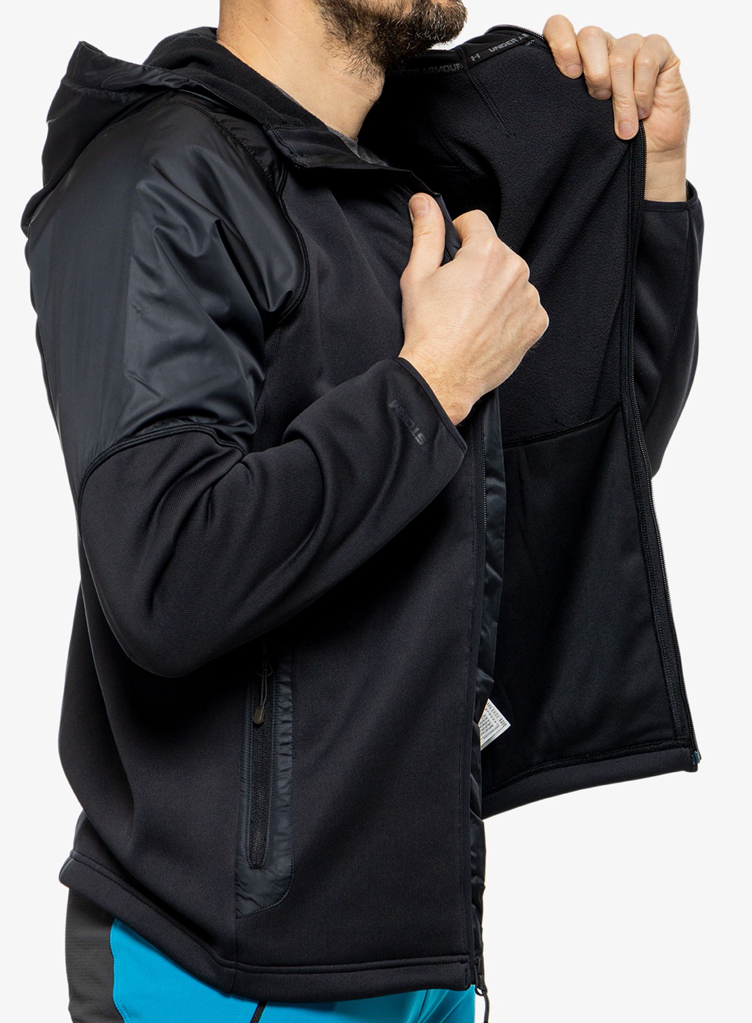 Pánská bunda Under Armour Storm Swacke - black/black/pitch gray