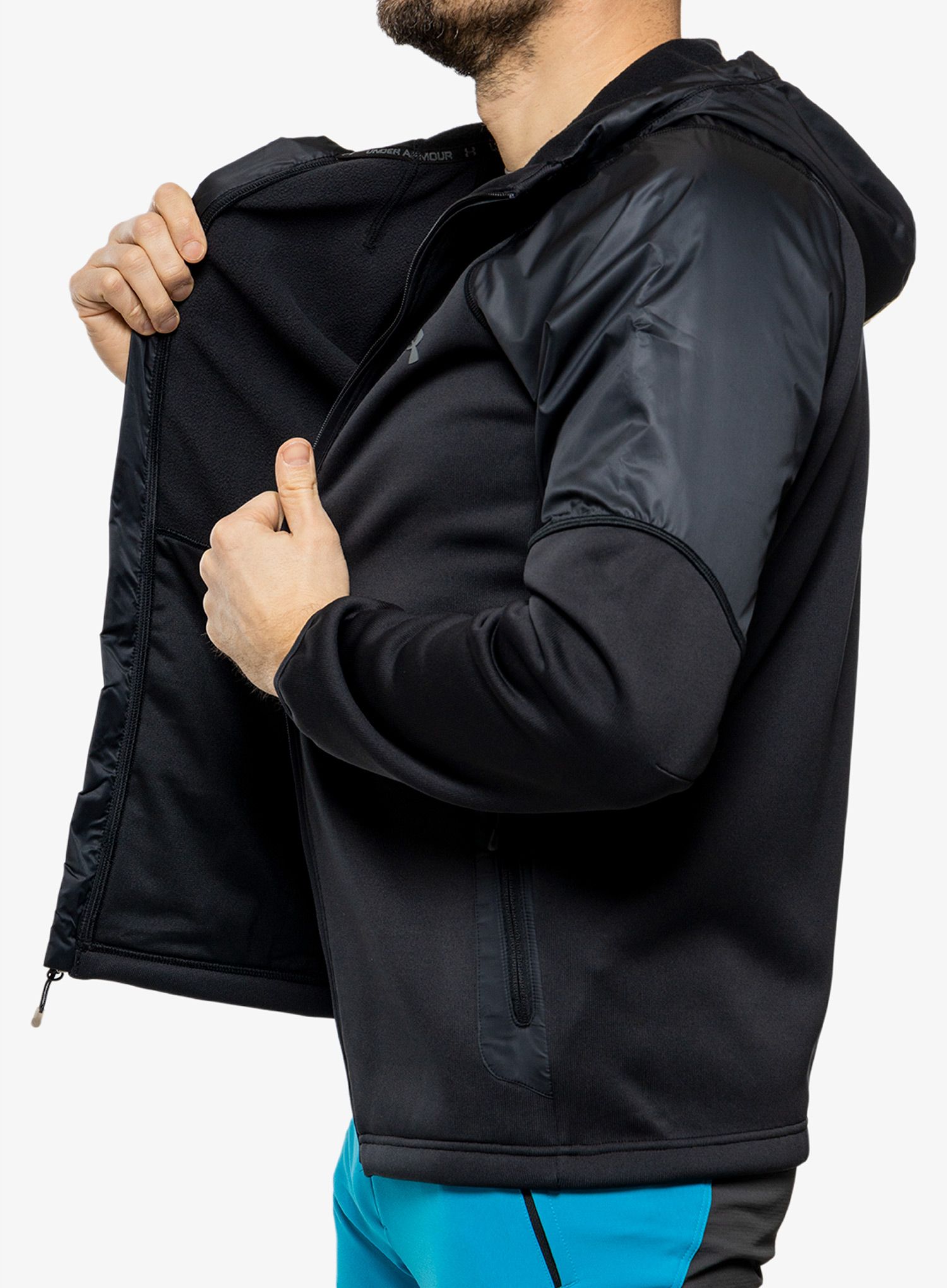 Pánská bunda Under Armour Storm Swacke - black/black/pitch gray