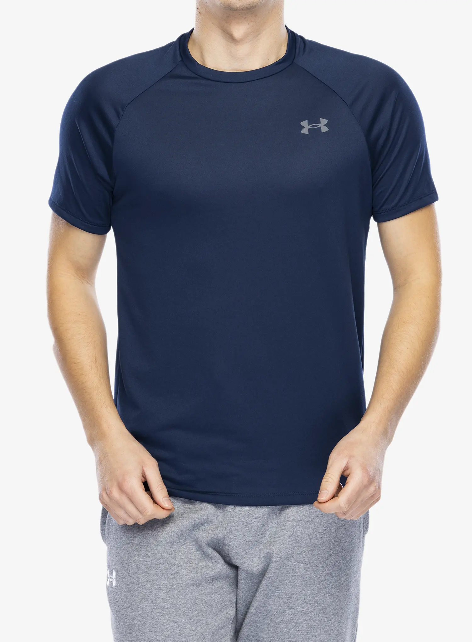 Sportovní tričko Under Armour UA Tech 2.0 Short Sleeve - academy/graphite