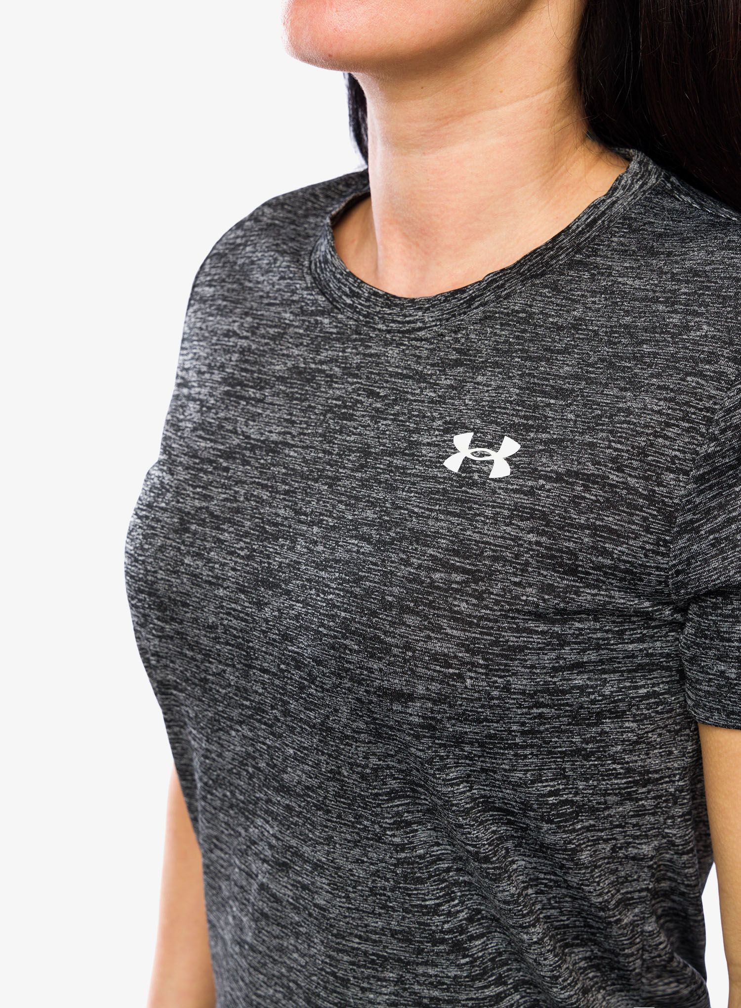 Sportovní tričko dámské Under Armour UA Tech Twist SS - black/white