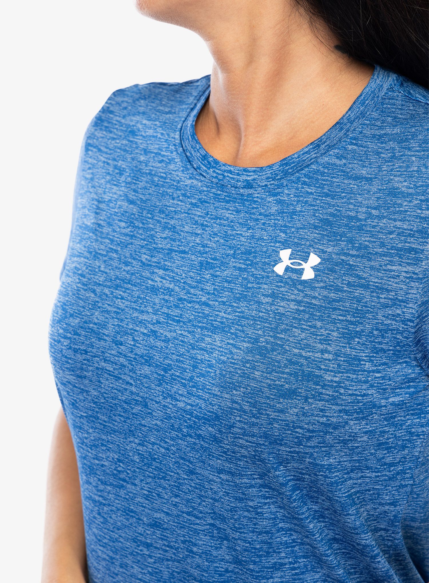 Sportovní tričko dámské Under Armour UA Tech Twist SS - tech blue/white