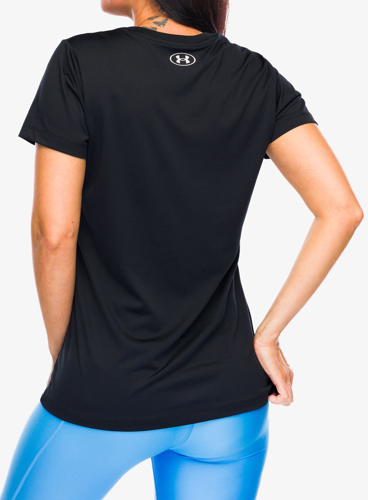 Dámské tričko Under Armour UA Tech V-Neck - black