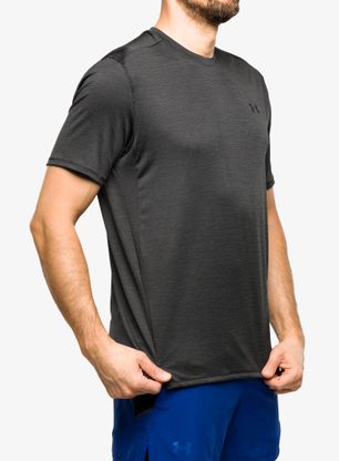 Sportovní tričko Under Armour Tech Vent SS - black/black