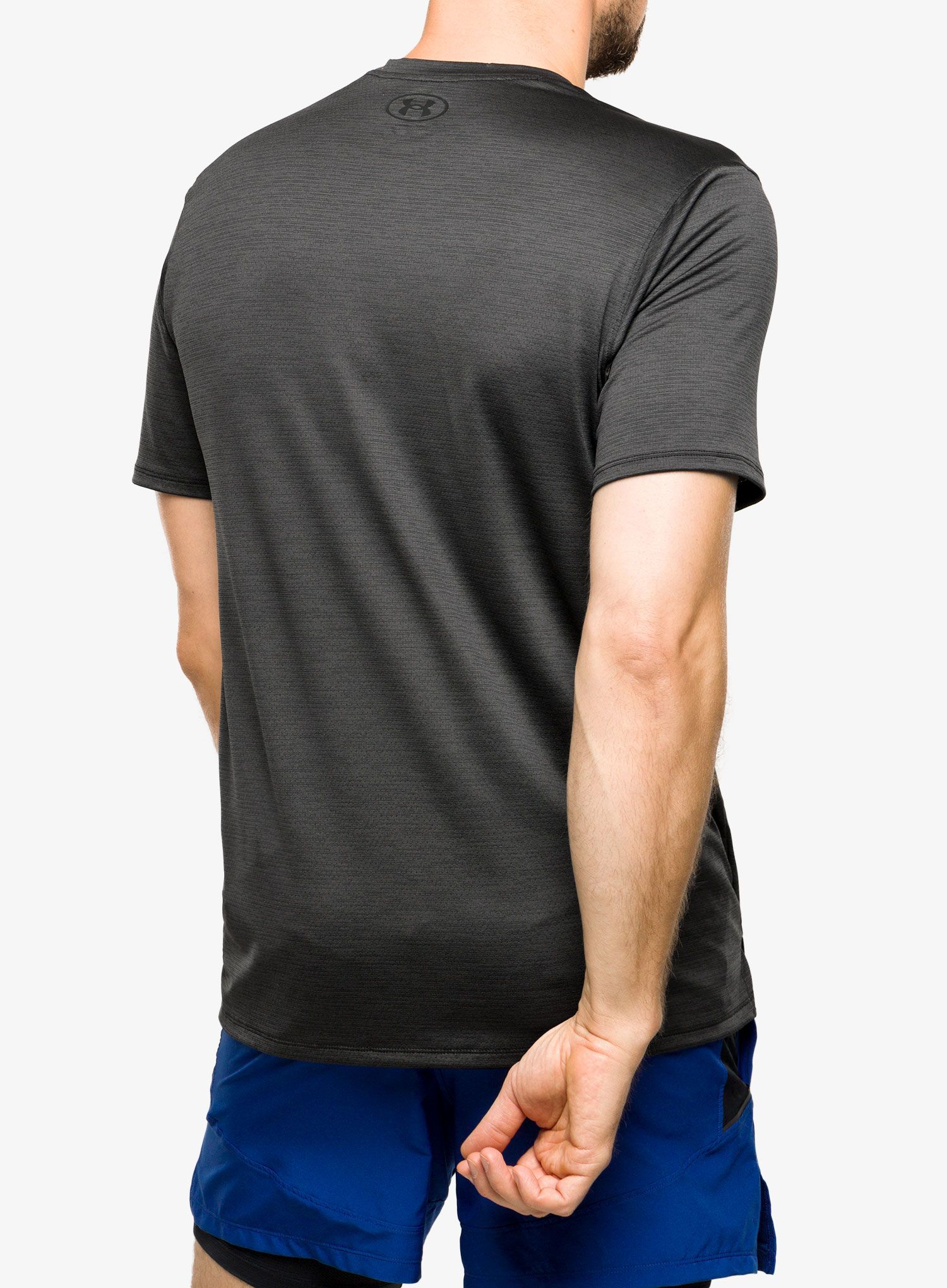 Sportovní tričko Under Armour Tech Vent SS - black/black